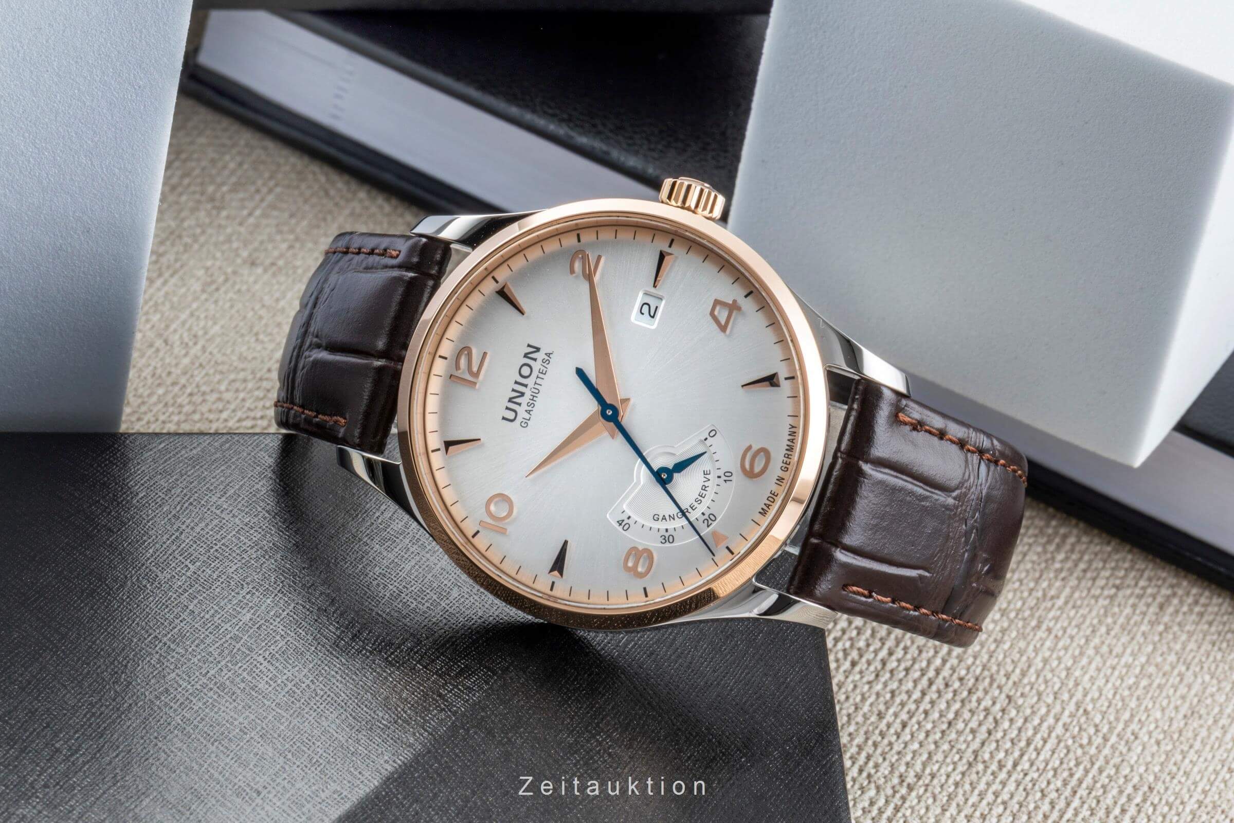 Union Glashütte Noramis steel / gold automatic men's watch D900.424.46.037.01  [2502105] - Image 3