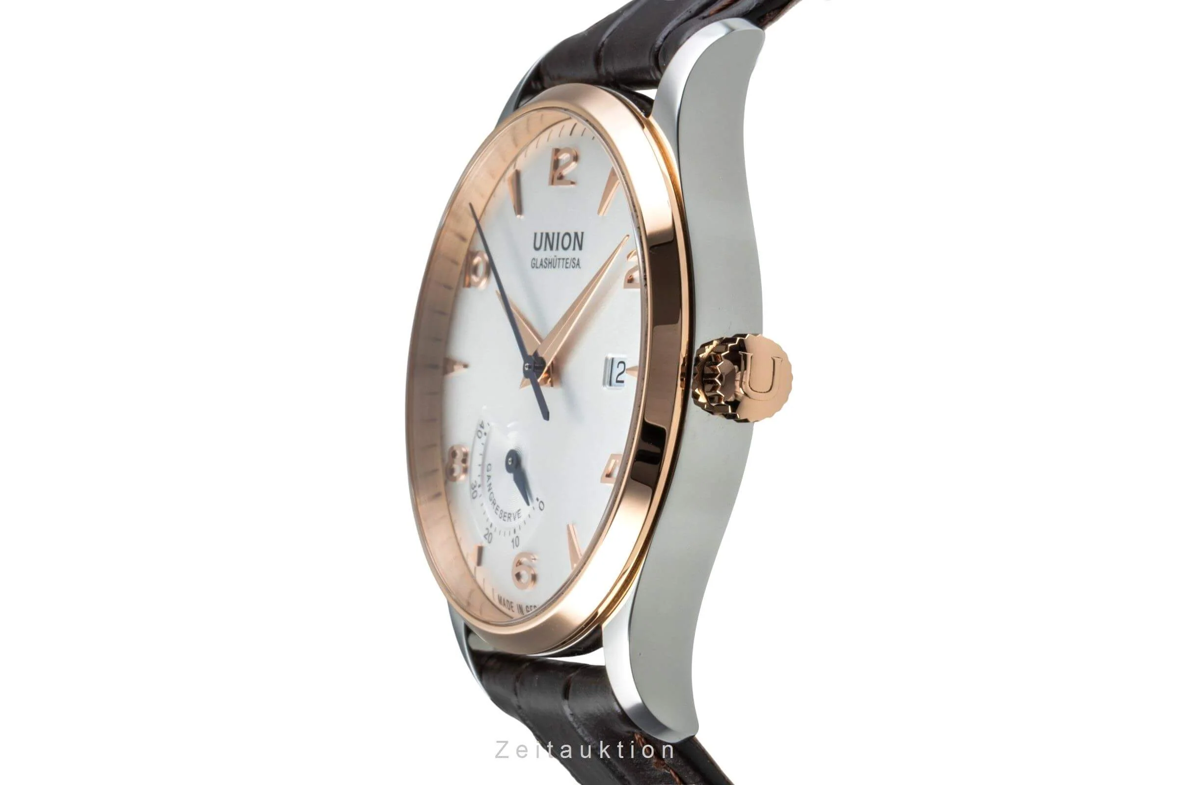 Union Glashütte Noramis steel / gold automatic men's watch D900.424.46.037.01  [2502105] - Image 8