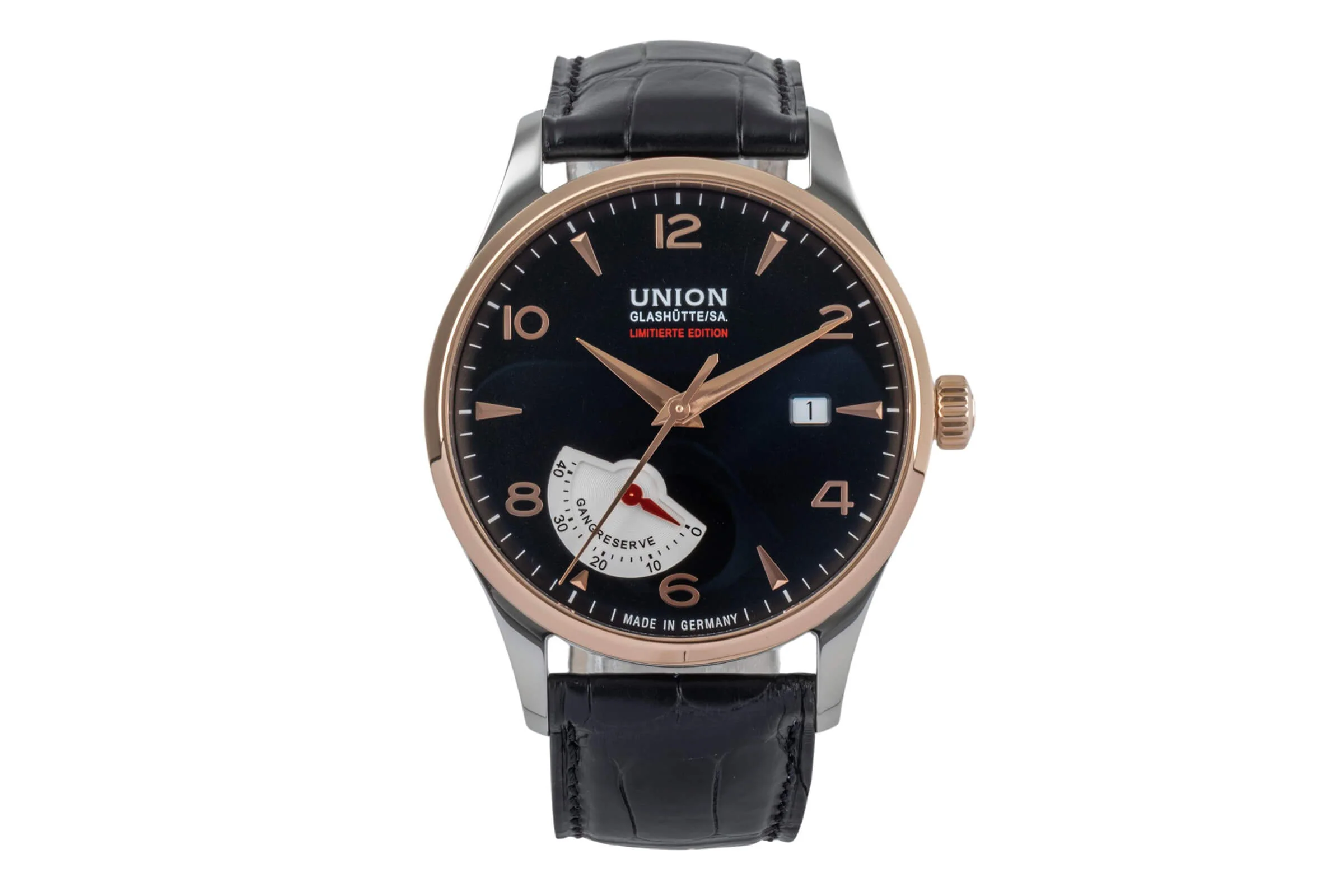Union Glashütte Noramis steel / gold automatic men's watch D900.424.46.057.09 Limited  [2502101] - Image 5