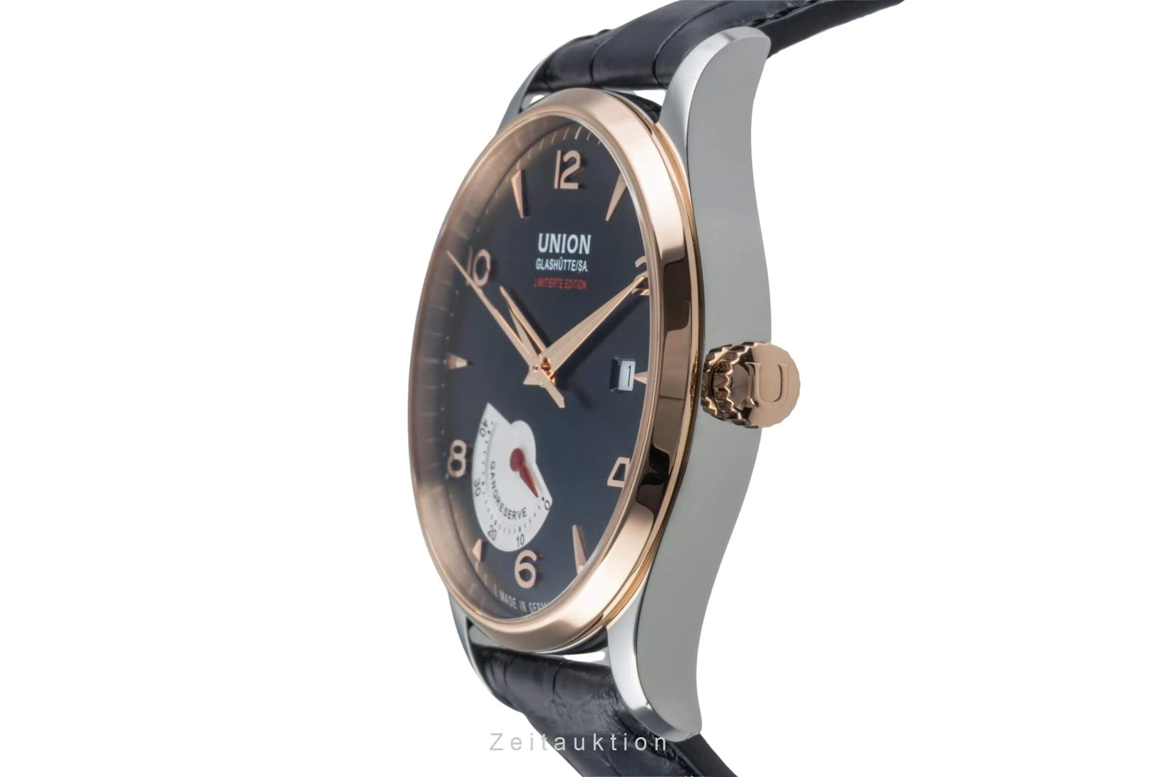 Union Glashütte Noramis steel / gold automatic men's watch D900.424.46.057.09 Limited  [2502101] - Image 7
