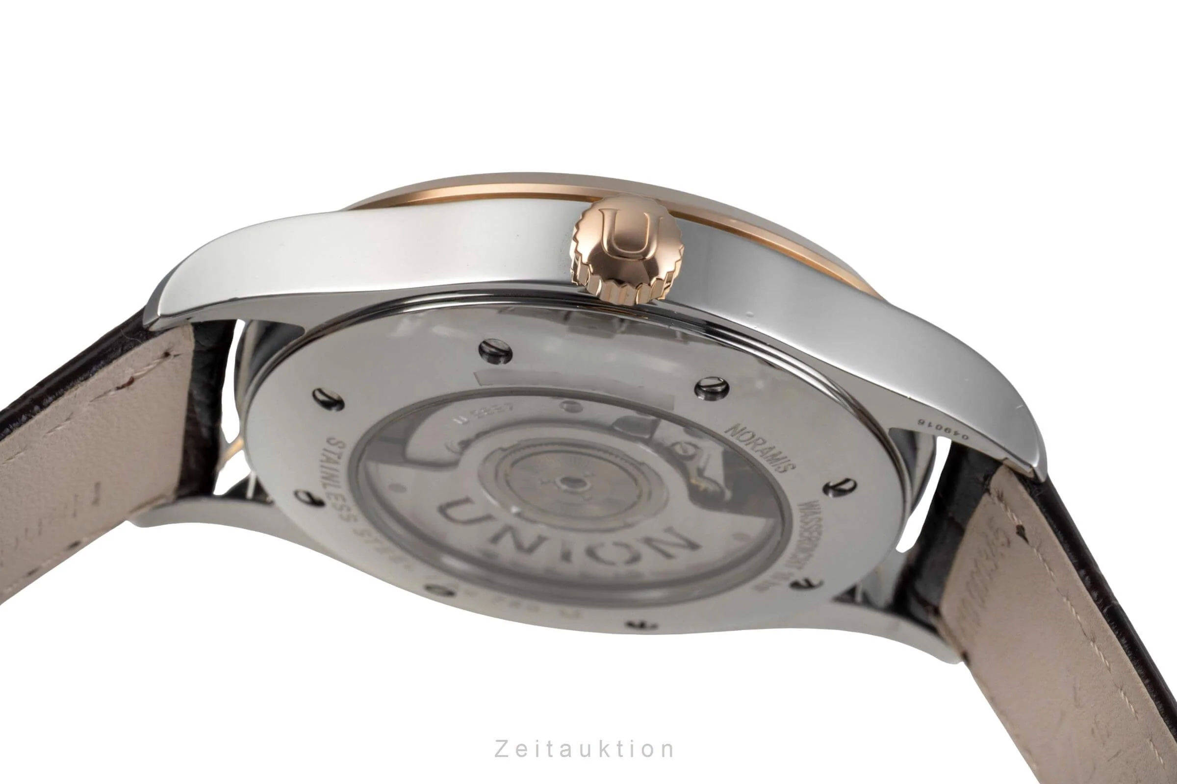 Union Glashütte Noramis steel / gold automatic men's watch D900.424.66.037.01  [2501560] - Image 11