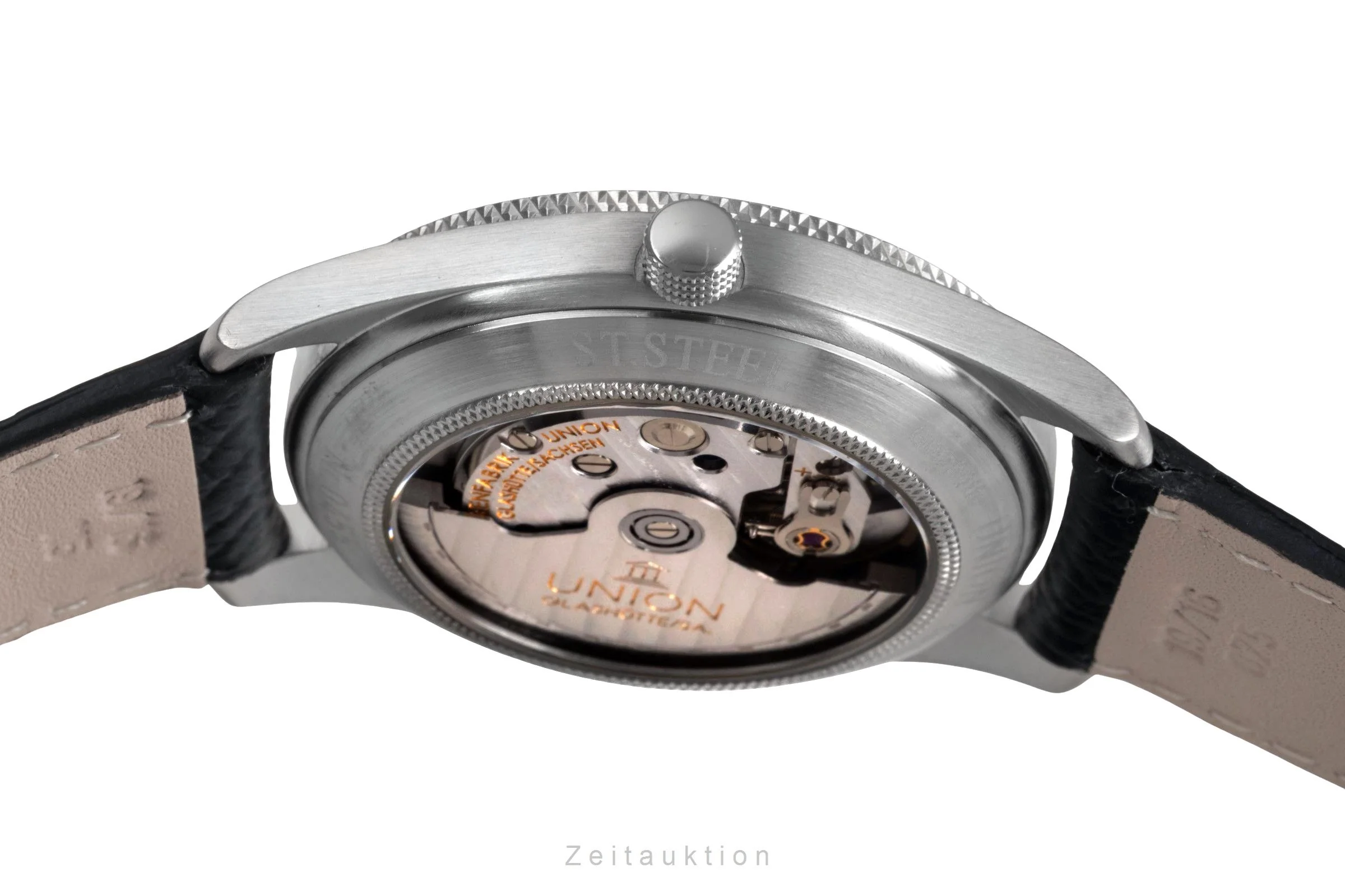 Union Glashütte steel automatic men's watch  [2503896] - Image 11