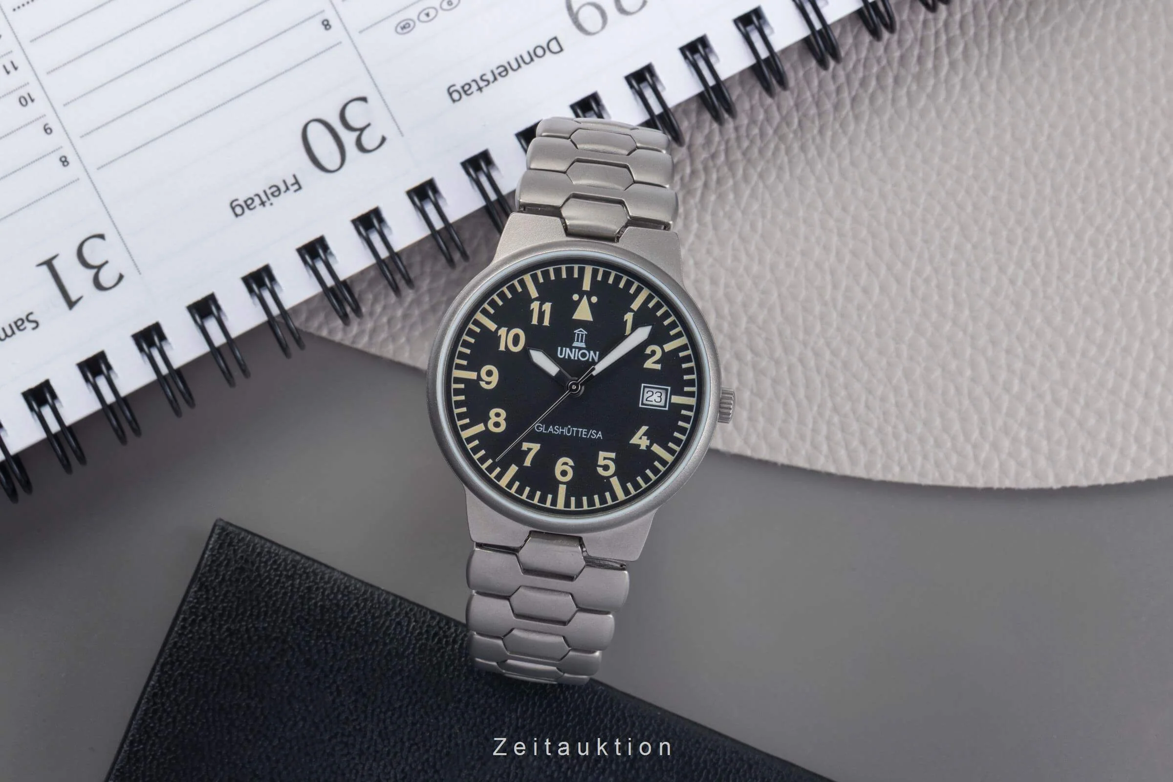 Union Glashütte titanium automatic men's watch  [2500934] - Image 4