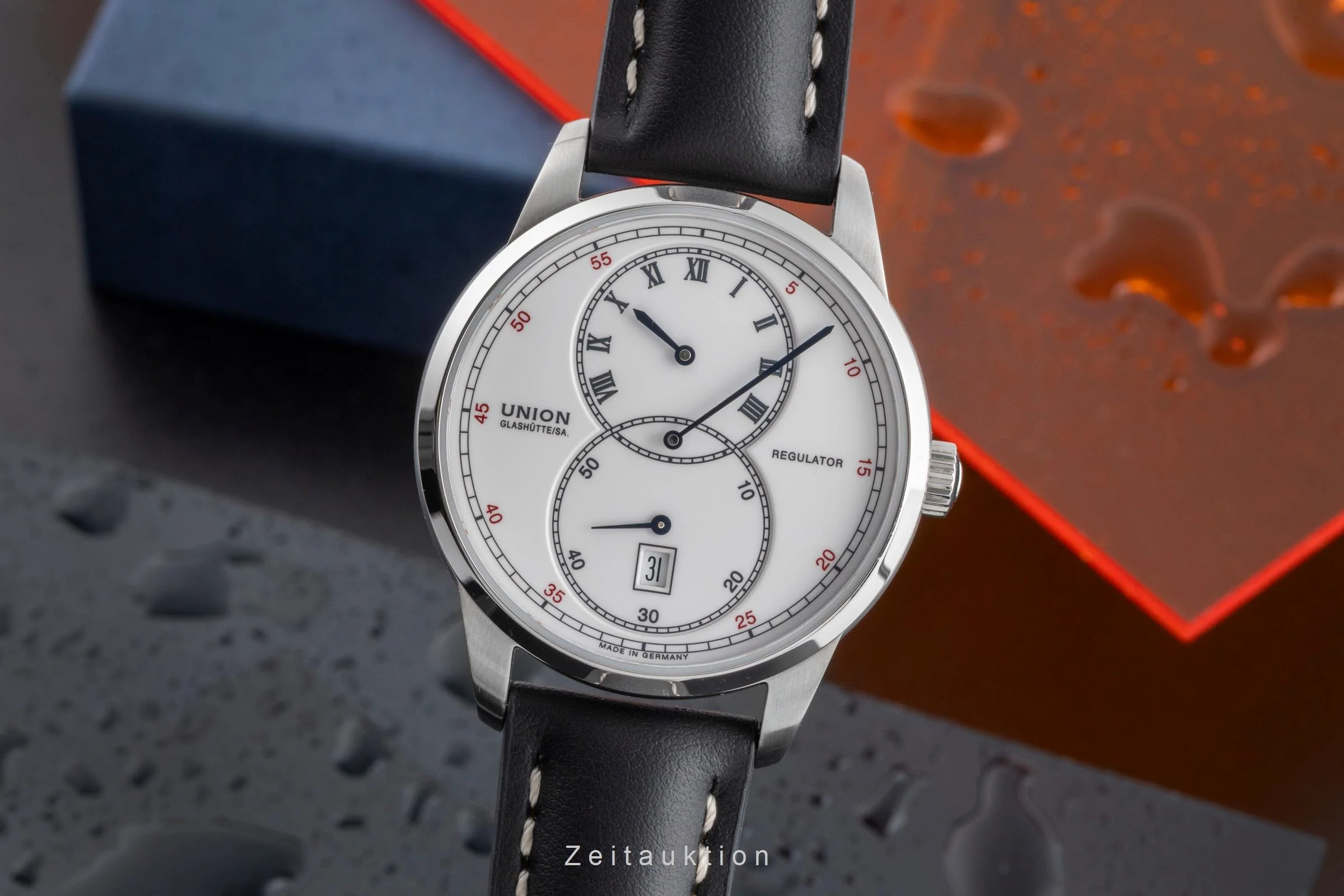 Union Glashütte Tradition Regulator steel automatic men's watch D007.445.A  [2502760] - Image 2