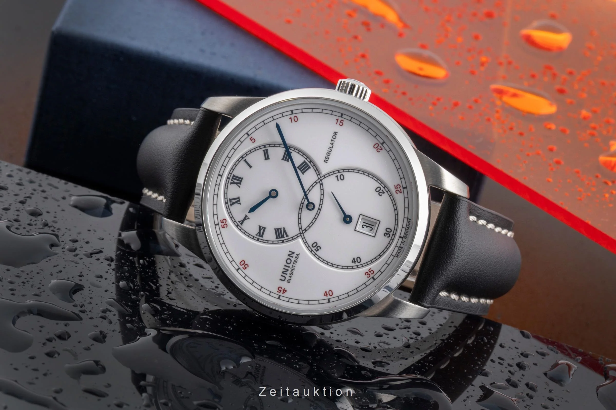 Union Glashütte Tradition Regulator steel automatic men's watch D007.445.A  [2502760] - Image 3