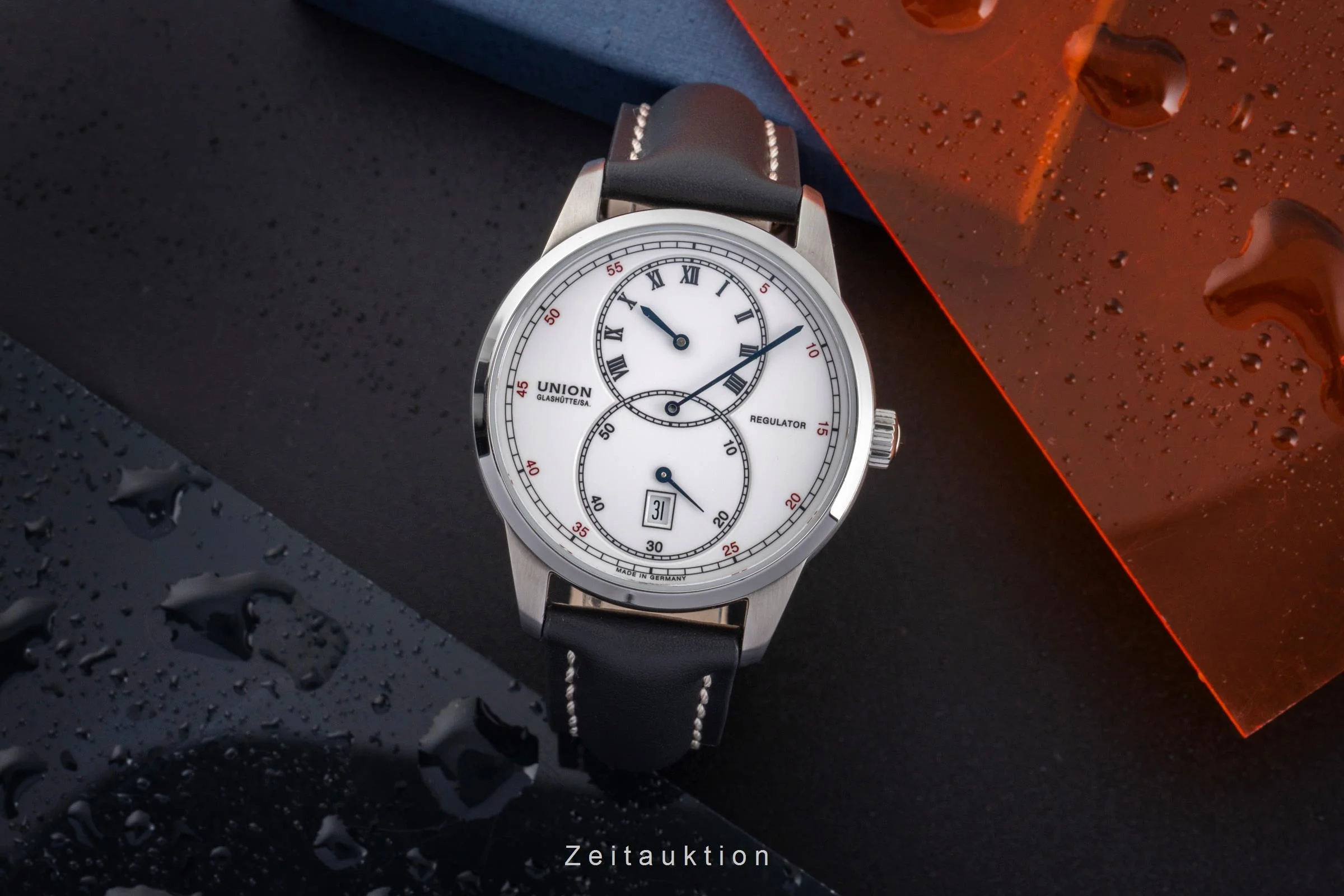 Union Glashütte Tradition Regulator steel automatic men's watch D007.445.A  [2502760] - Image 4