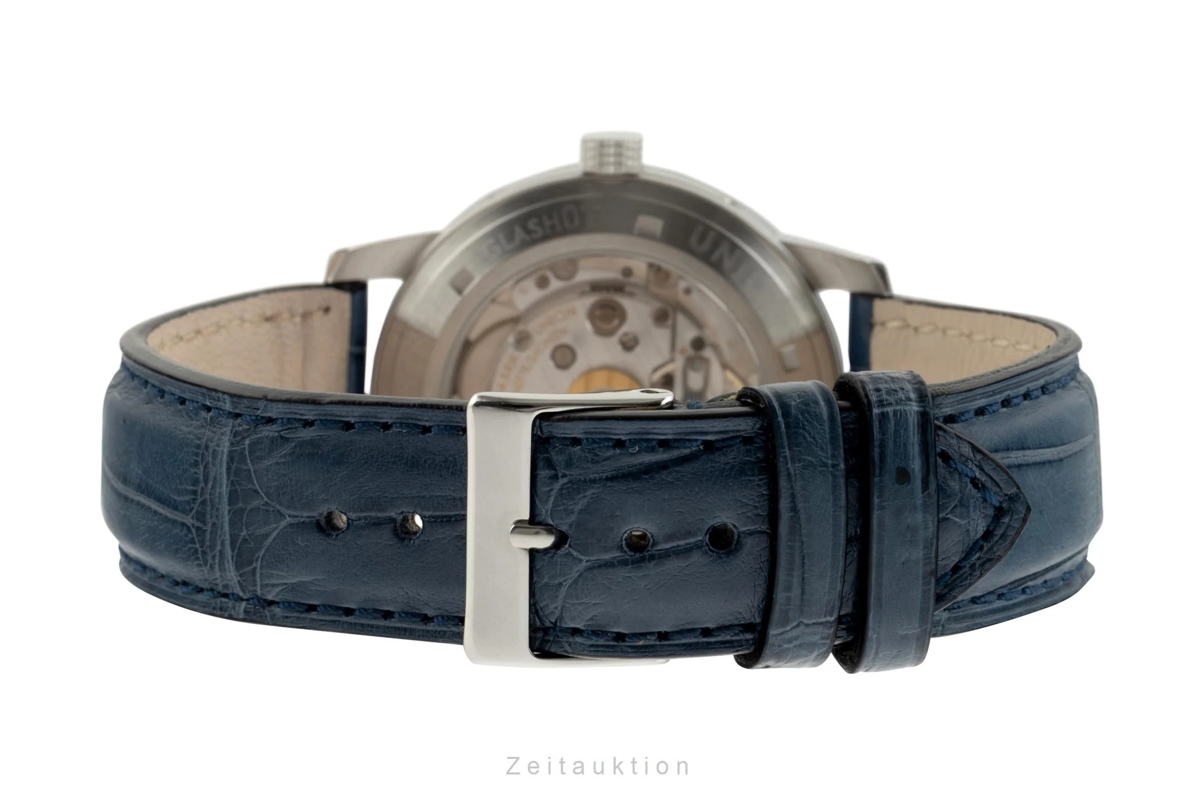Union Glashütte Tradition Vollkalender steel automatic men's watch 26-41-01-02-10  [2305505] - Image 13