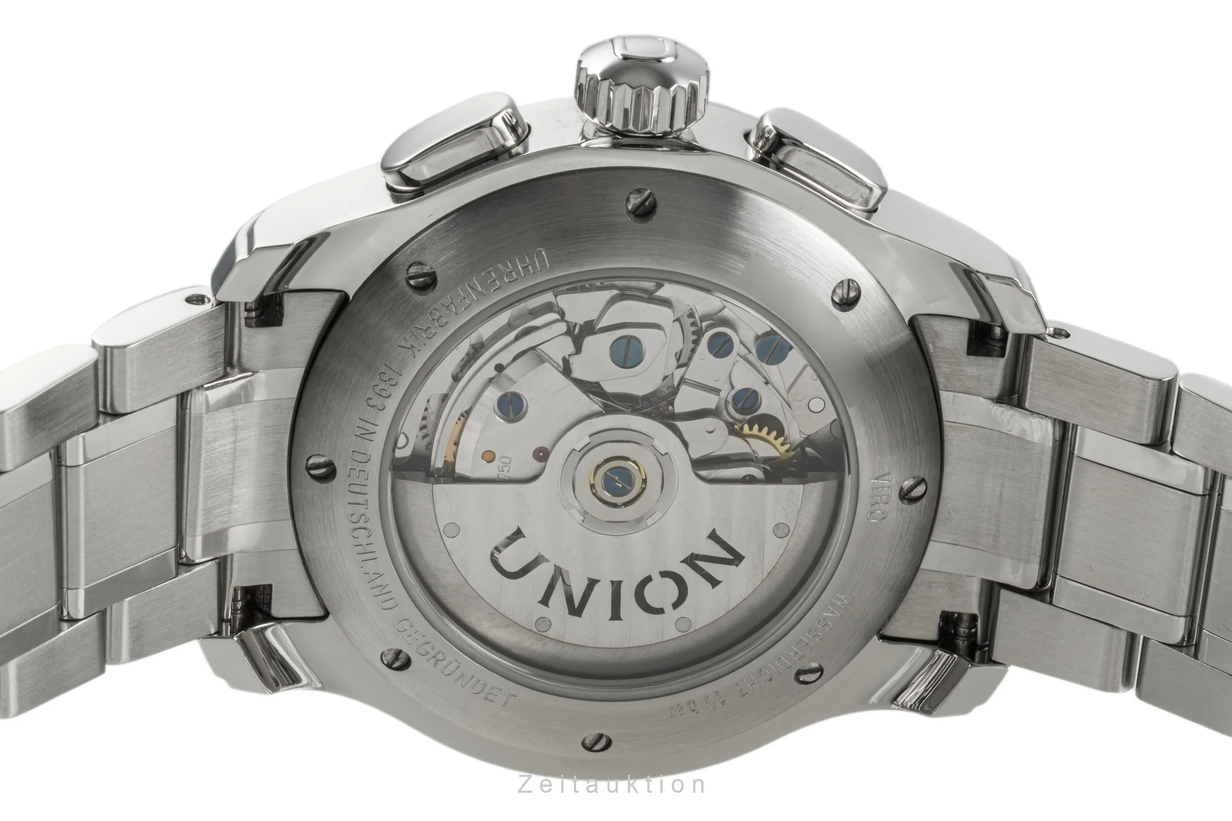 Union Glashütte Viro chronograph steel automatic men's watch D001.414A LP: 2550EUR  [2304246] - Image 10