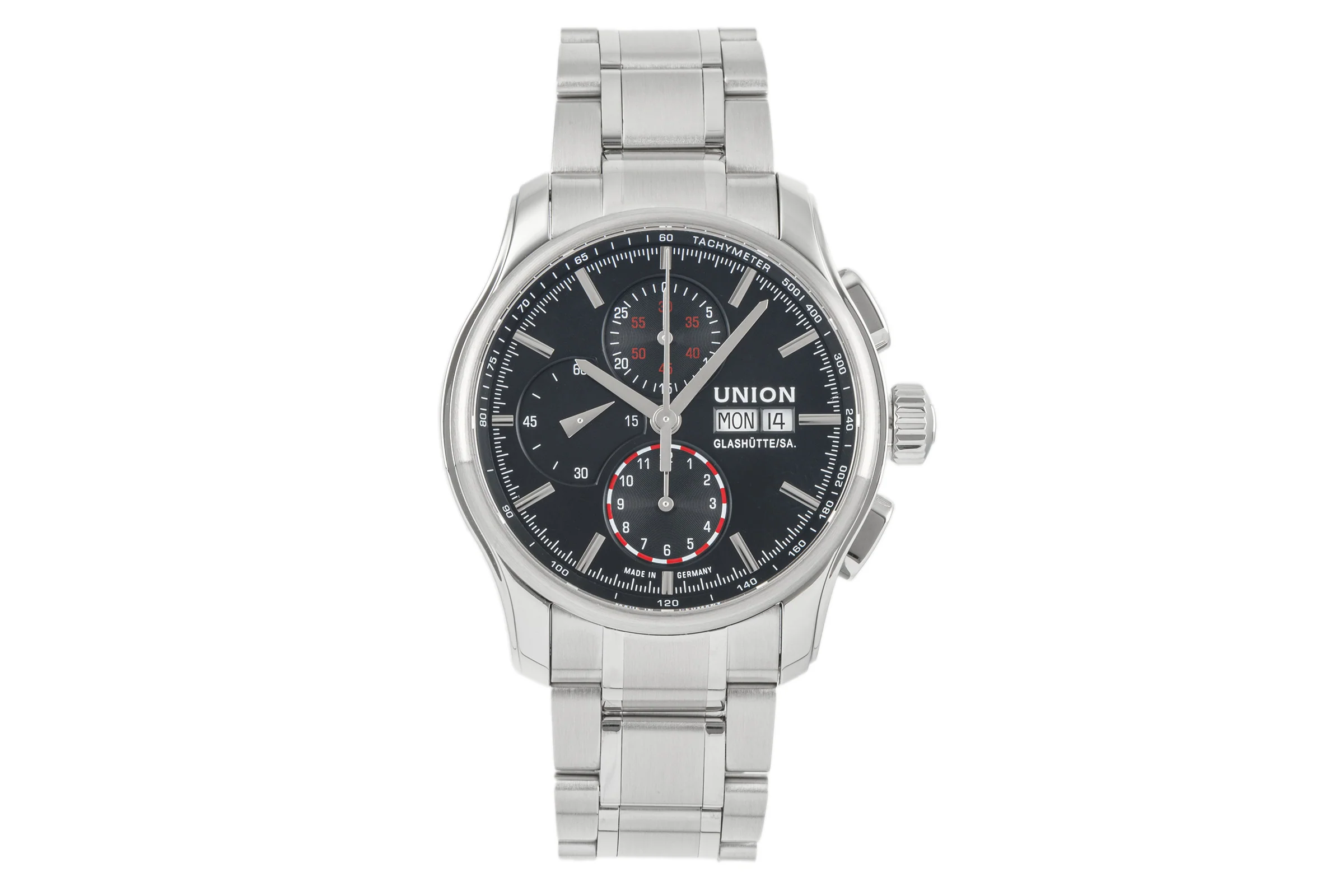 Union Glashütte Viro chronograph steel automatic men's watch D001.414A LP: 2550EUR  [2304246] - Image 4