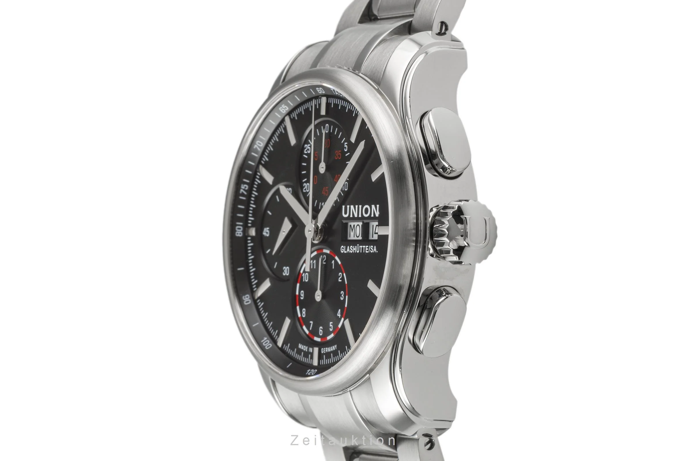 Union Glashütte Viro chronograph steel automatic men's watch D001.414A LP: 2550EUR  [2304246] - Image 6