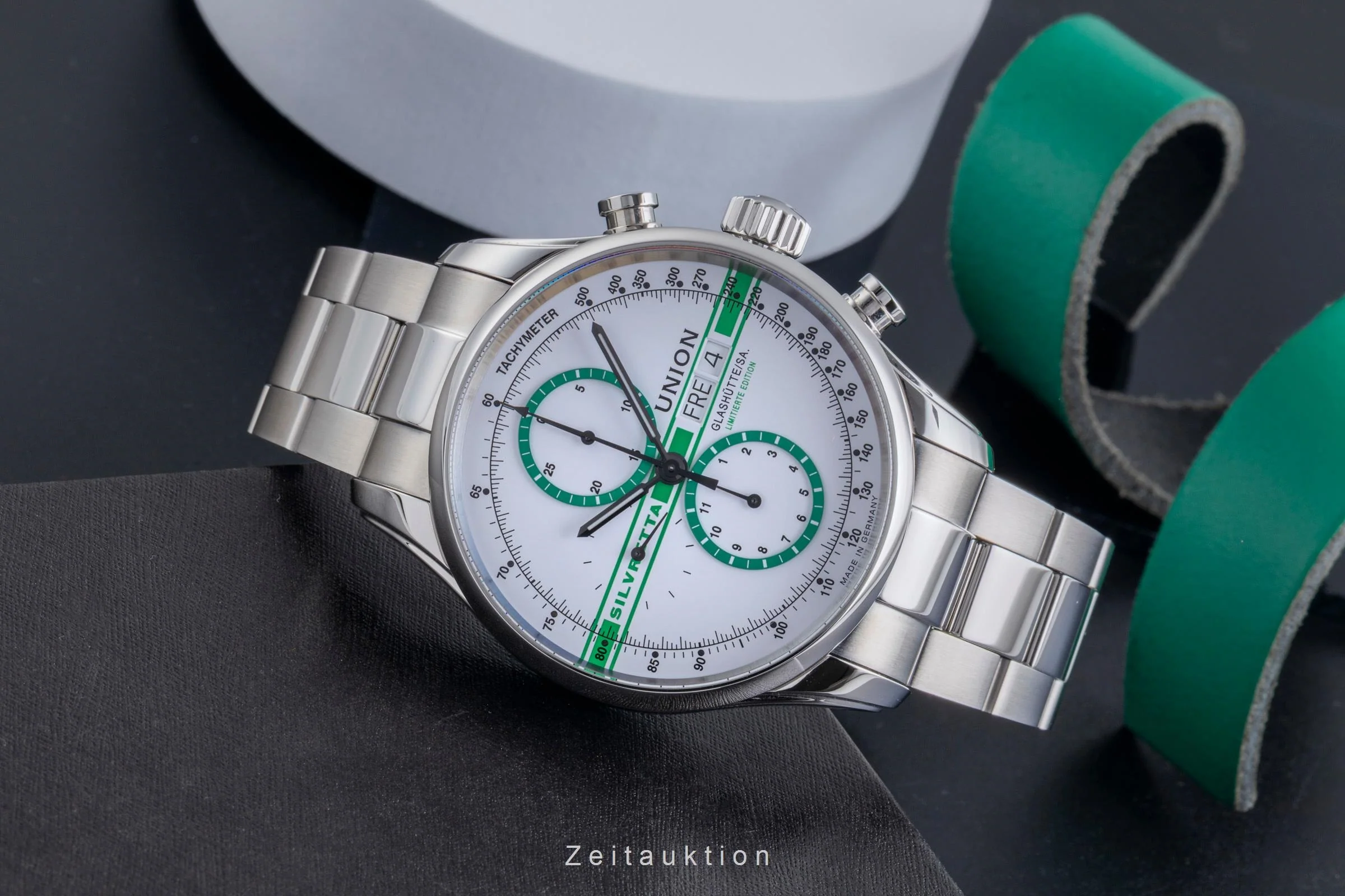 Union Glashütte Viro chronograph steel automatic men's watch D011.414.16.010.09 Limited  [2600256] - Image 3