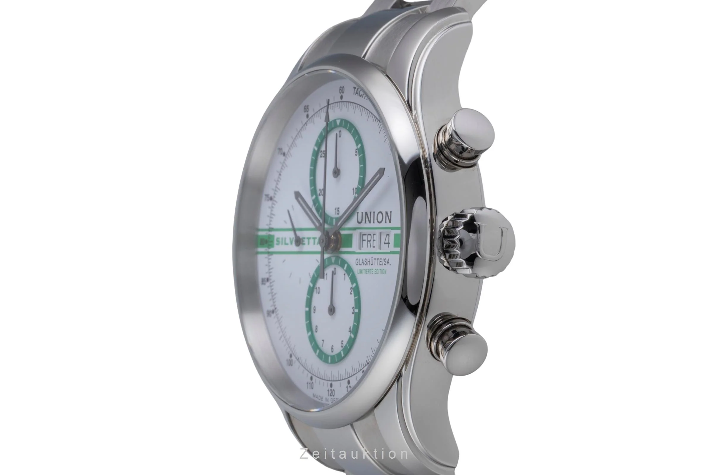 Union Glashütte Viro chronograph steel automatic men's watch D011.414.16.010.09 Limited  [2600256] - Image 7