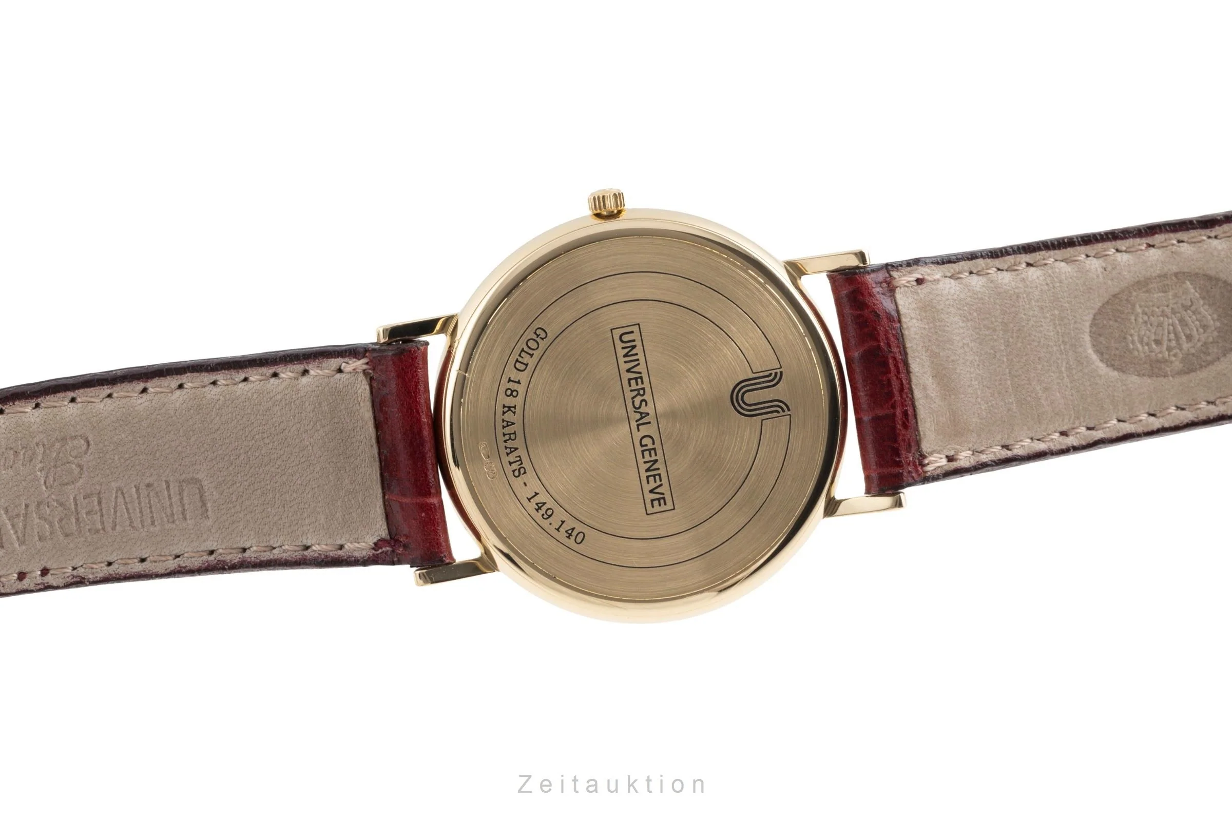 Universal Geneve 18 ct gold quartz men's watch 149.140-22  [2507531] - Image 12