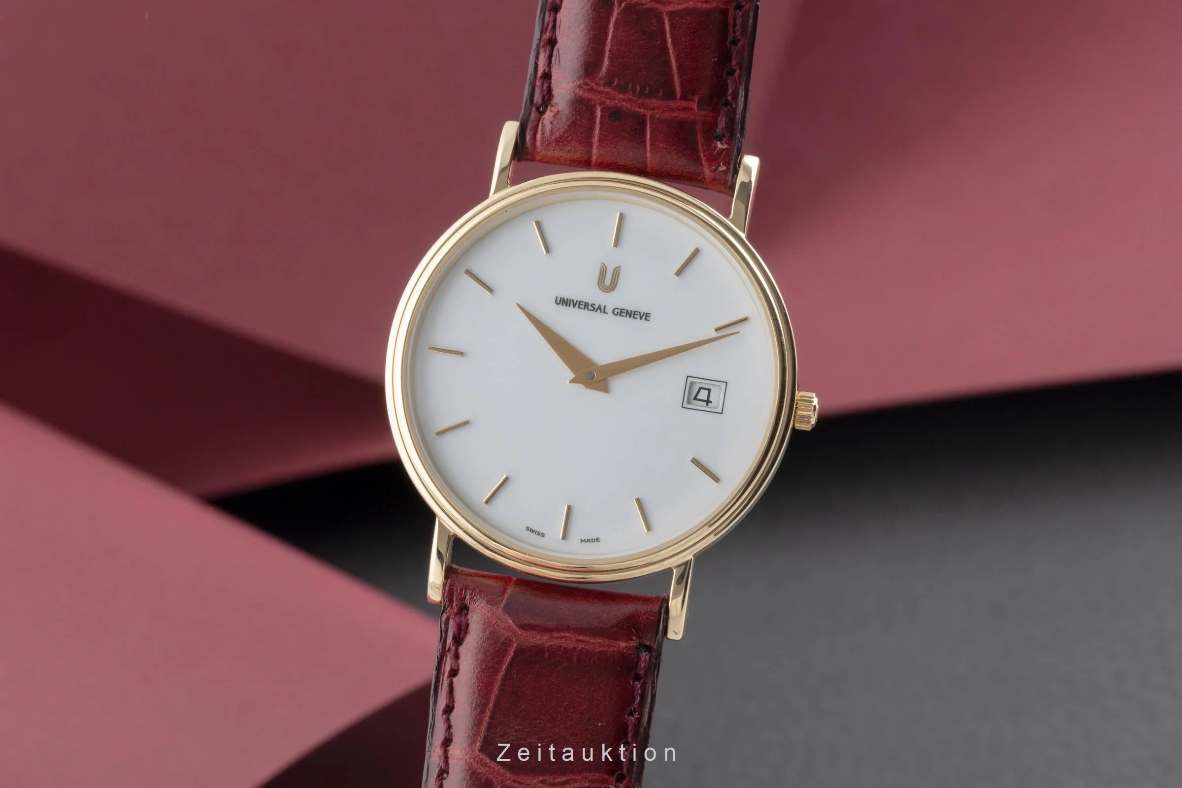 Universal Geneve 18 ct gold quartz men's watch 149.140-22  [2507531] - Image 2