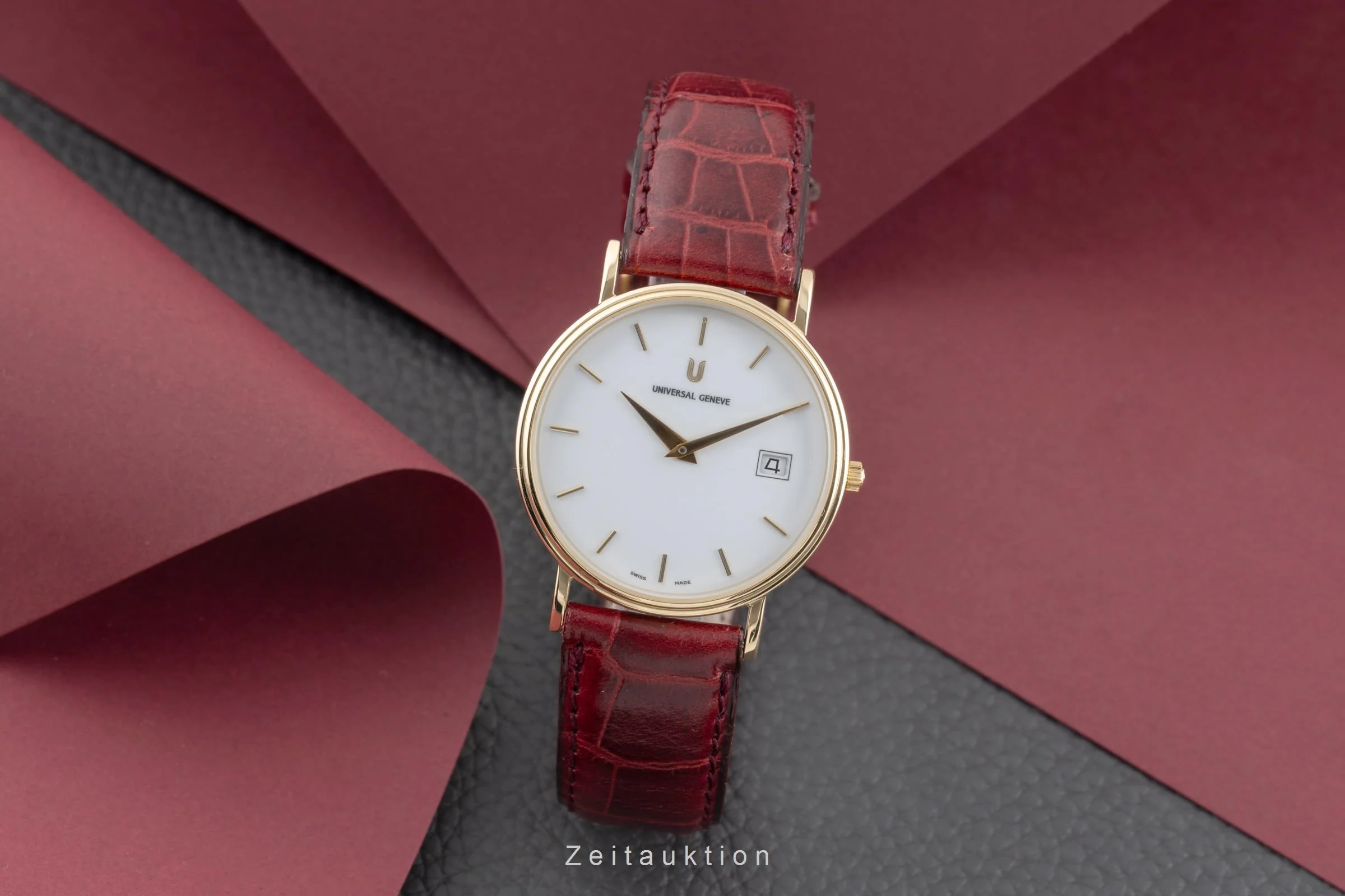 Universal Geneve 18 ct gold quartz men's watch 149.140-22  [2507531] - Image 4