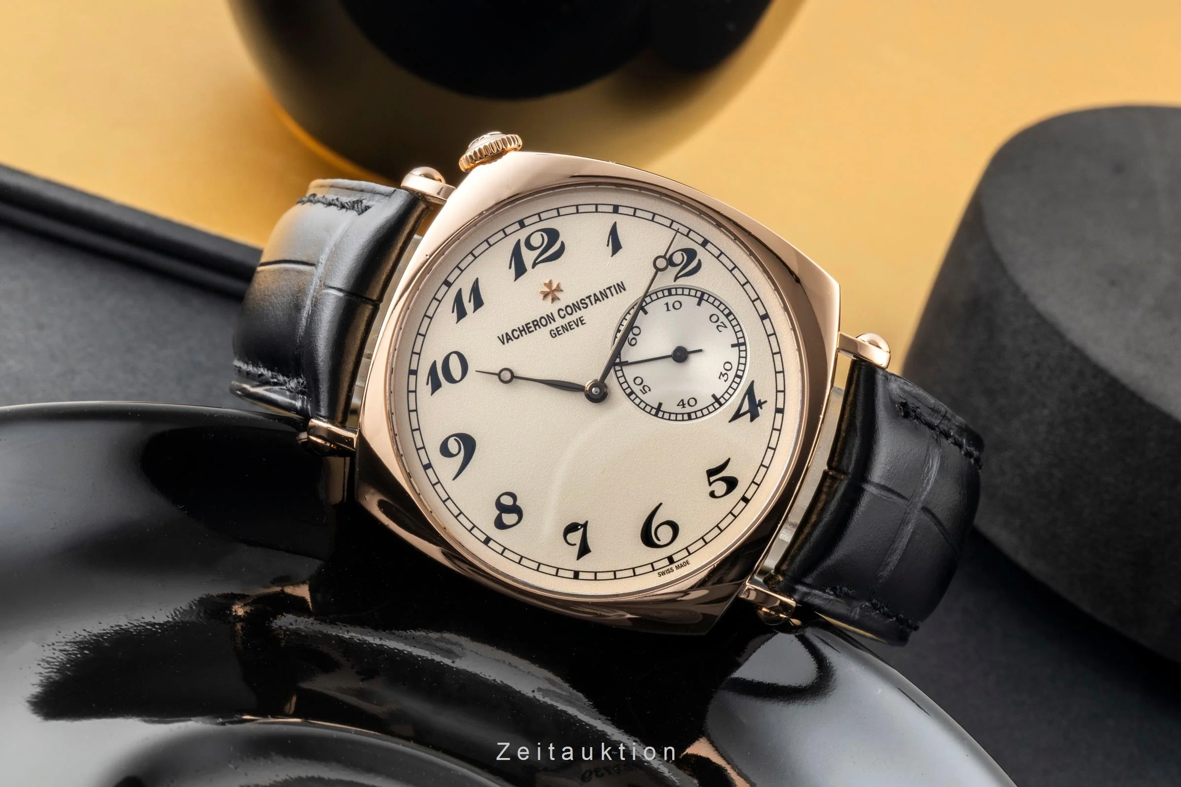 Vacheron & Constantin Historiques American 1921 18 ct red gold manual winding men's watch 82035/000R-9359 LP: 43380EUR  [2601075] - Image 3