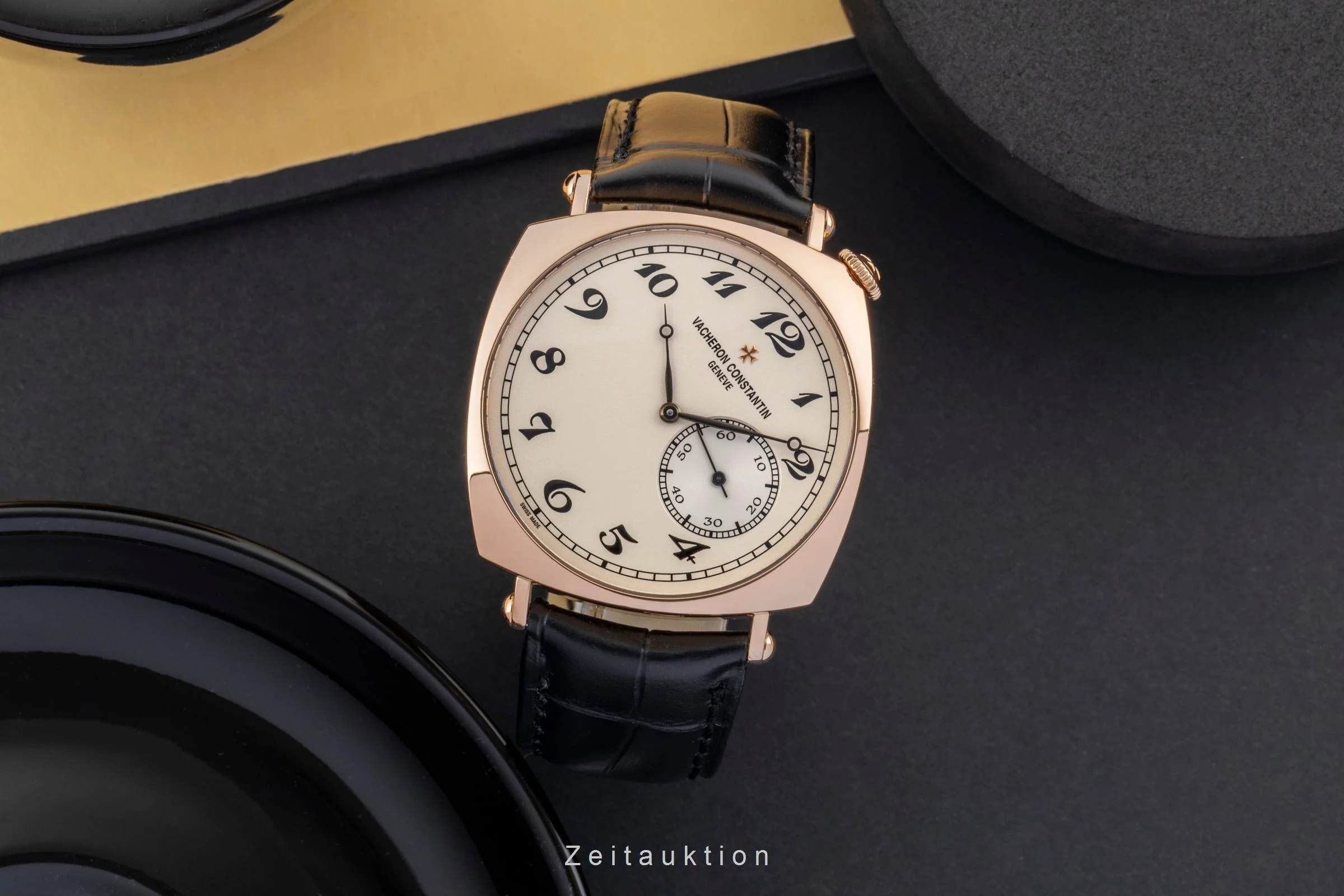 Vacheron & Constantin Historiques American 1921 18 ct red gold manual winding men's watch 82035/000R-9359 LP: 43380EUR  [2601075] - Image 4