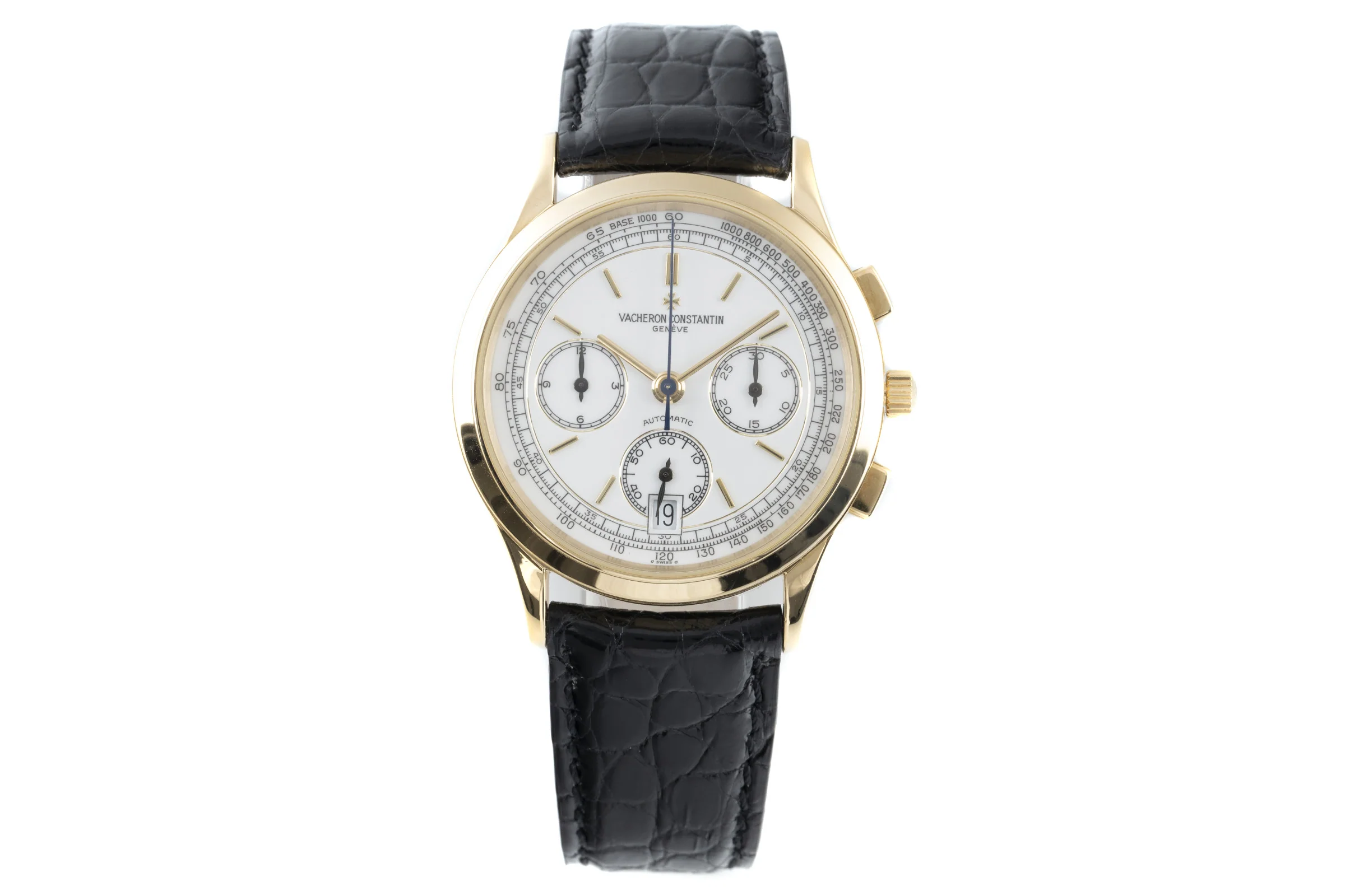 Vacheron & Constantin Historiques chronograph 18 ct gold automatic men's watch 49002/2  [2110701] - Image 4