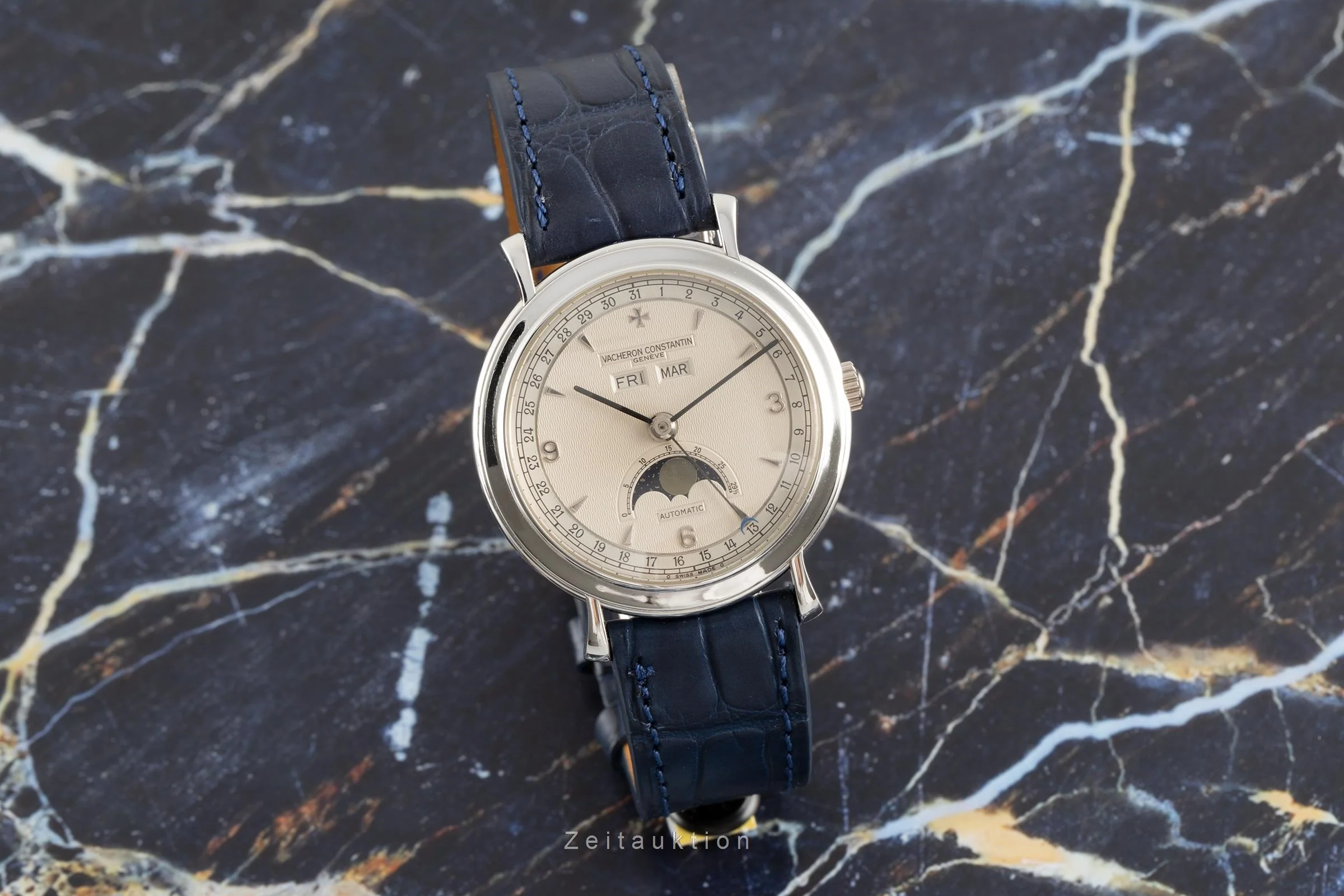 Vacheron & Constantin Historiques platinium automatic men's watch 47050  [2107971] - Image 3