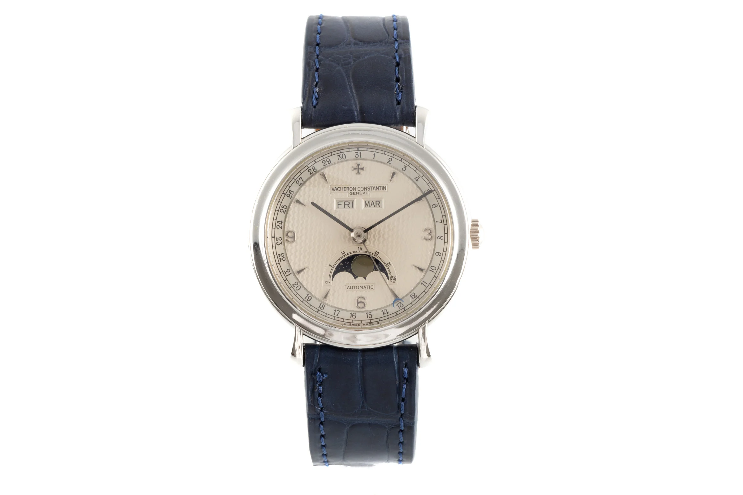 Vacheron & Constantin Historiques platinium automatic men's watch 47050  [2107971] - Image 4