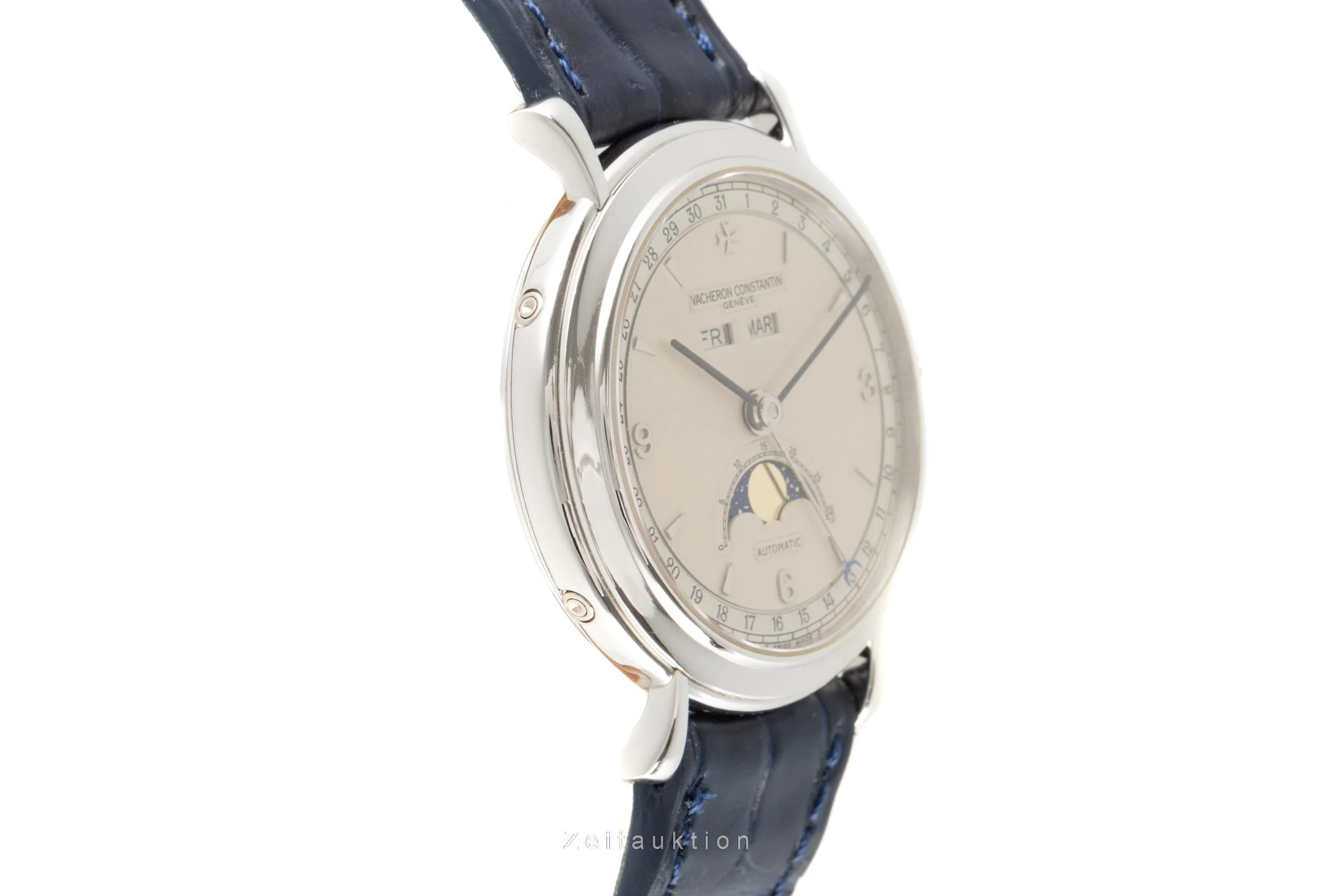Vacheron & Constantin Historiques platinium automatic men's watch 47050  [2107971] - Image 7