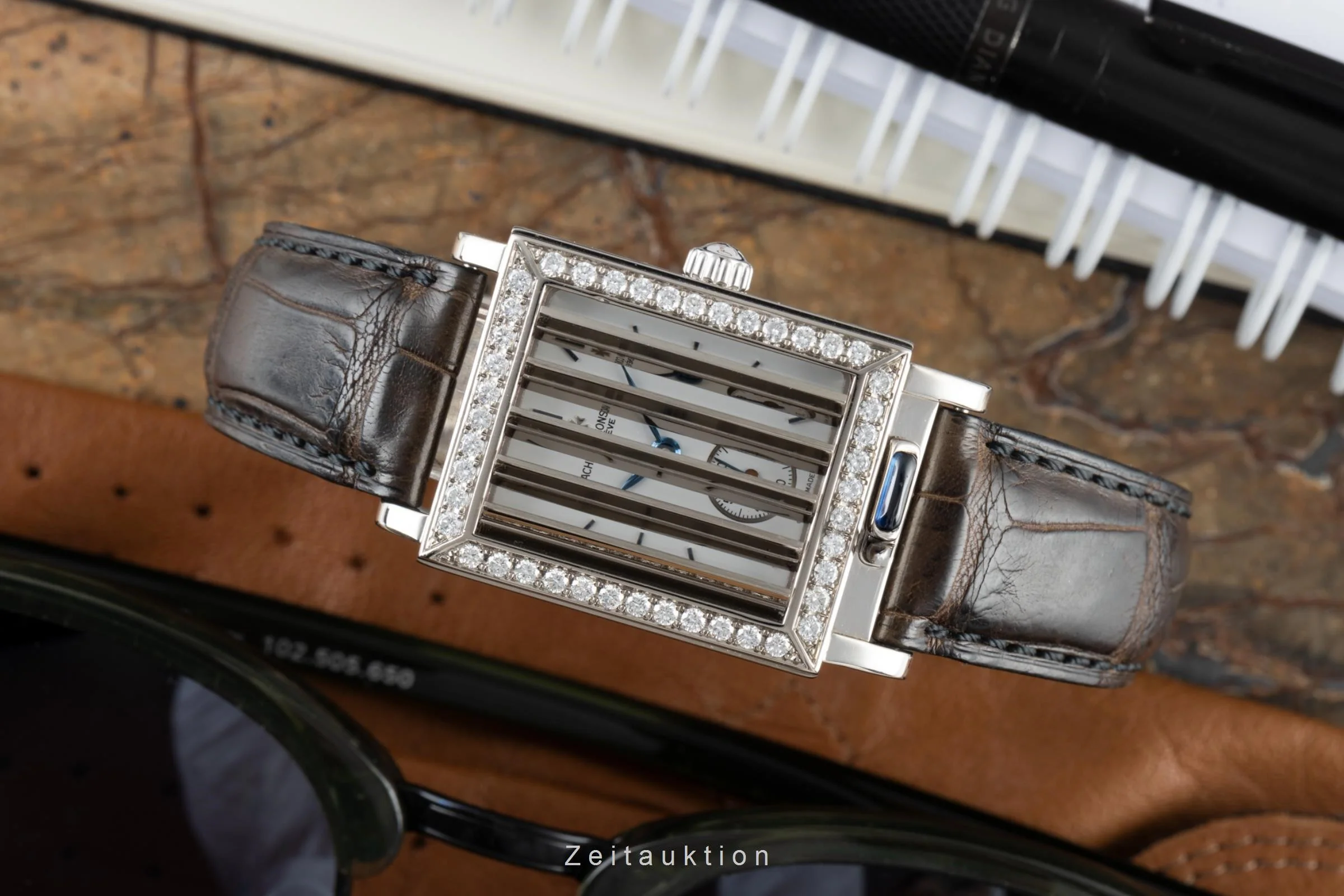 Vacheron & Constantin Jalousie Shutter 18 ct white gold manual winding unisex 91002  [2109329] - Image 2