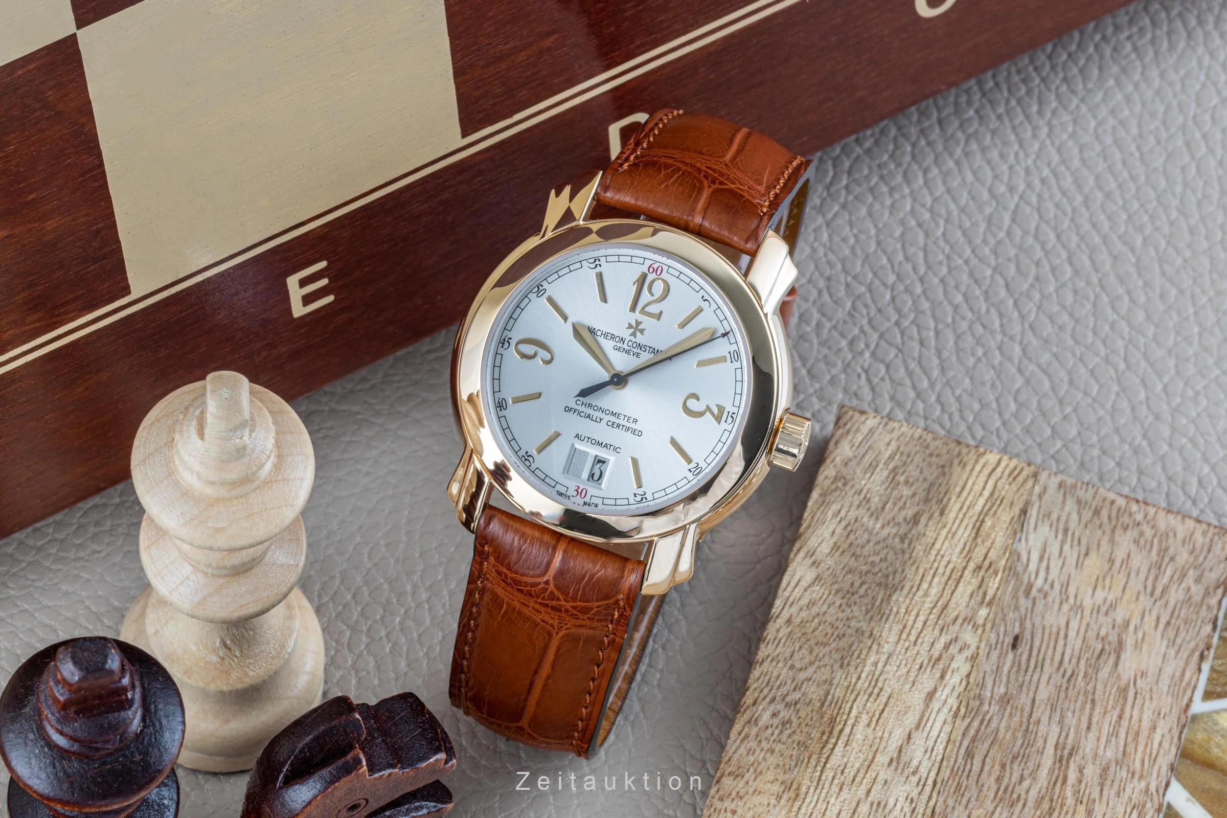 Vacheron & Constantin Malte 18 ct gold automatic men's watch 42015 LP: 12200EUR  [2203636] - Image 2