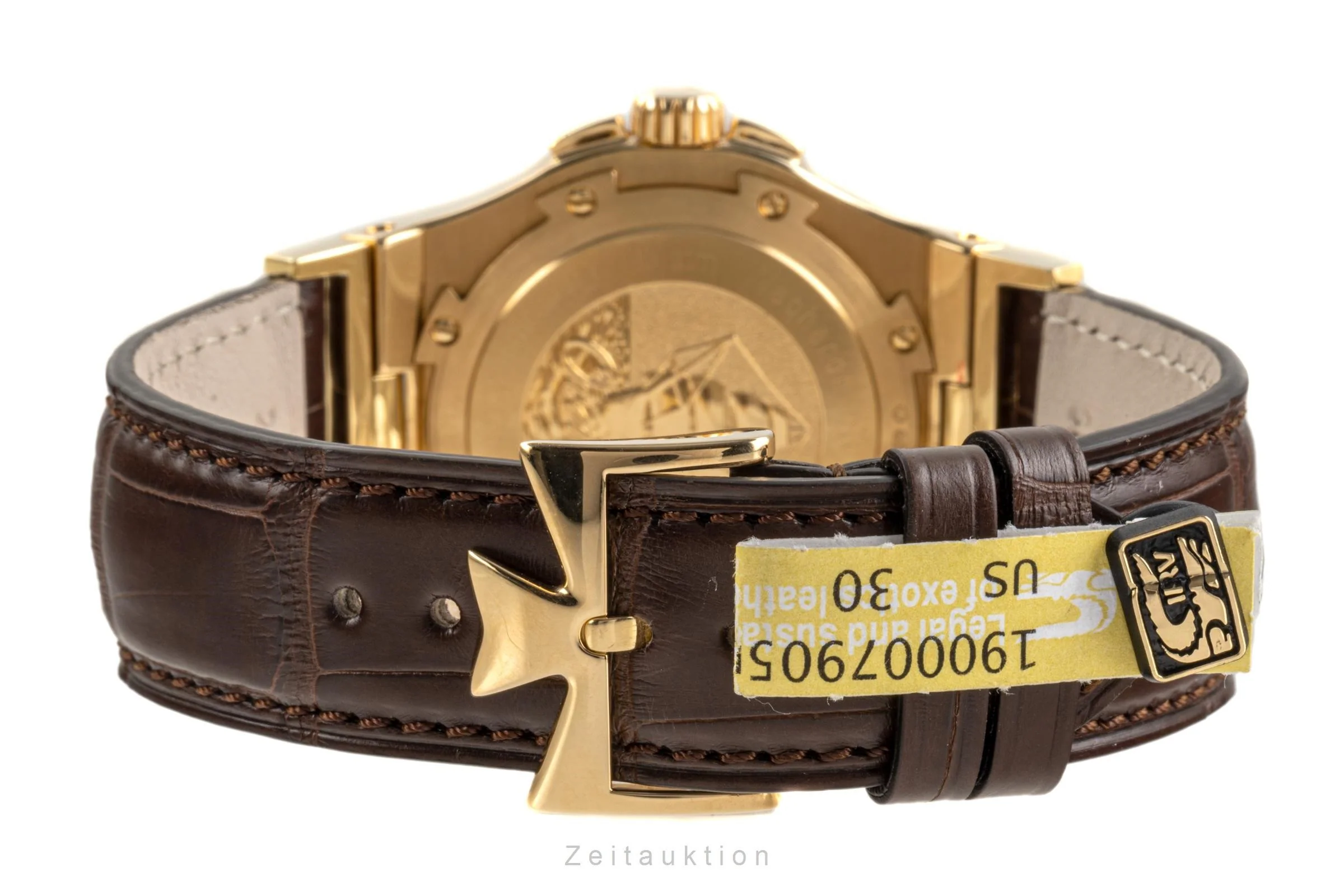 Vacheron & Constantin Overseas 18 ct gold automatic men's watch 42040-72040/1 LP: 43800EUR  [2107001] - Image 14