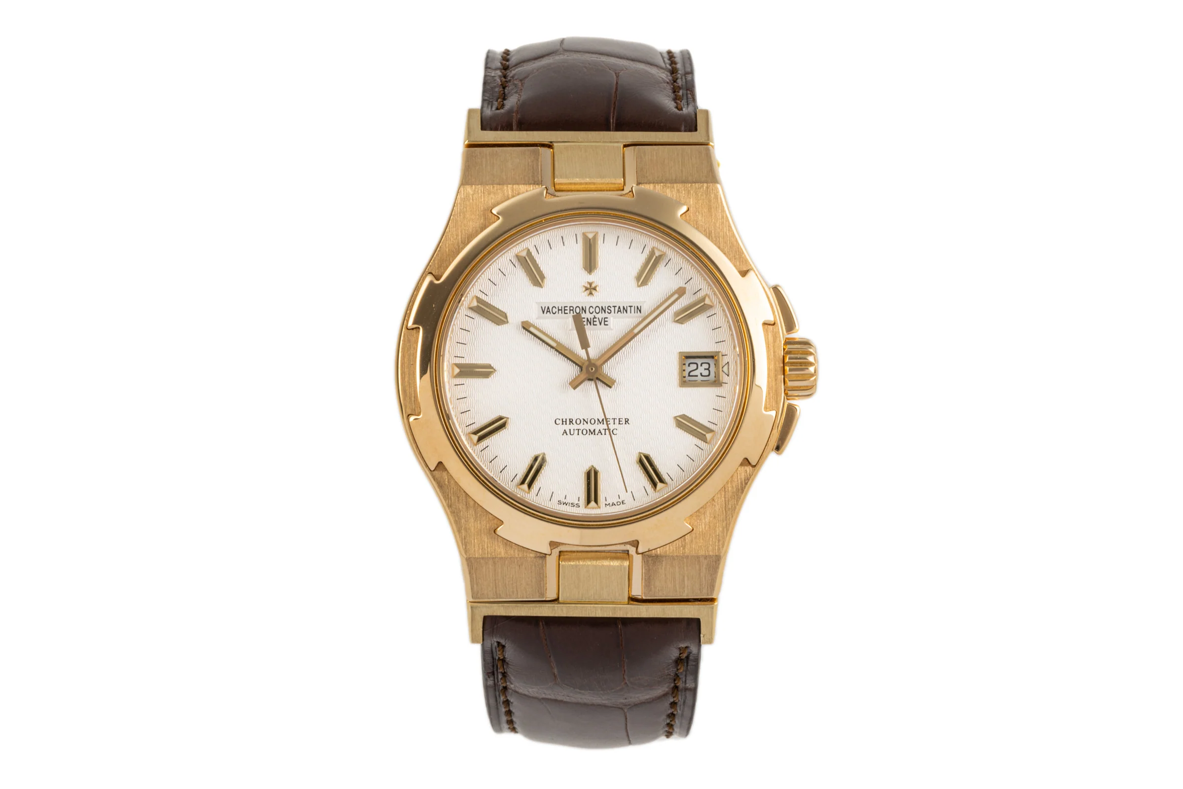 Vacheron & Constantin Overseas 18 ct gold automatic men's watch 42040-72040/1 LP: 43800EUR  [2107001] - Image 4