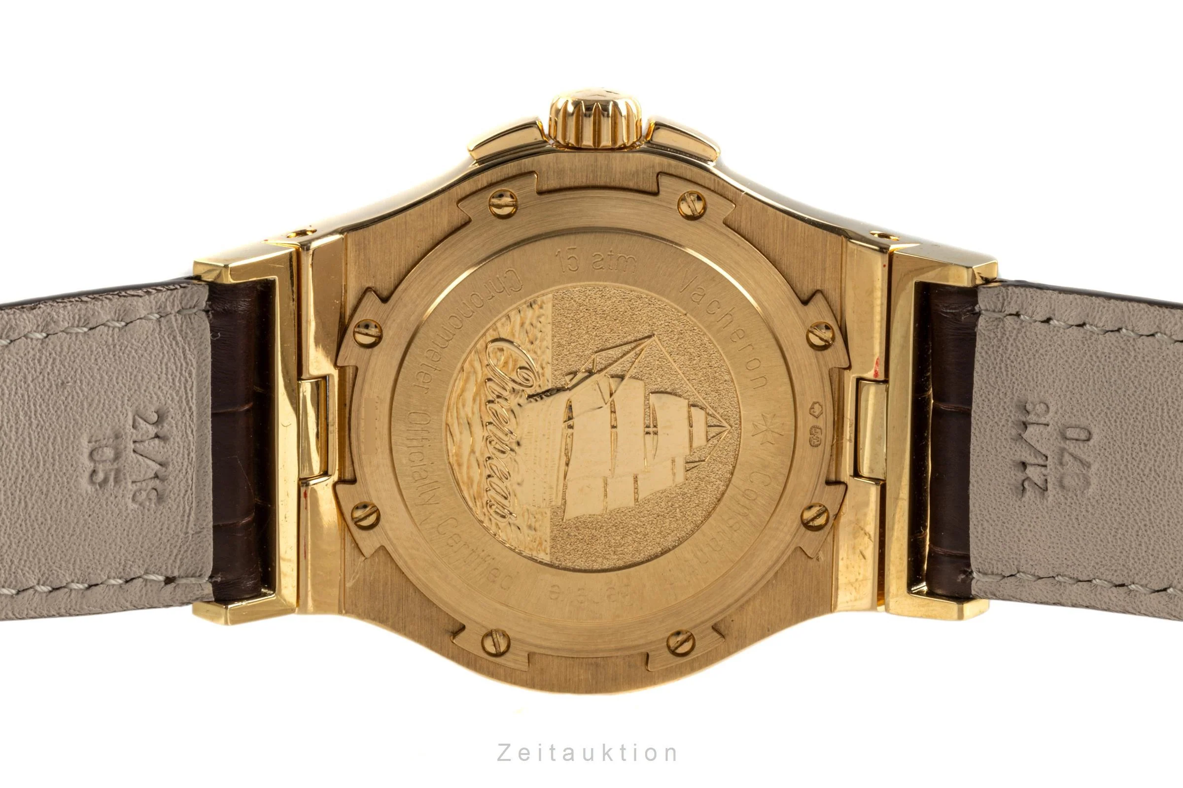 Vacheron & Constantin Overseas 18 ct gold automatic men's watch 42040-72040/1 LP: 43800EUR  [2107001] - Image 9