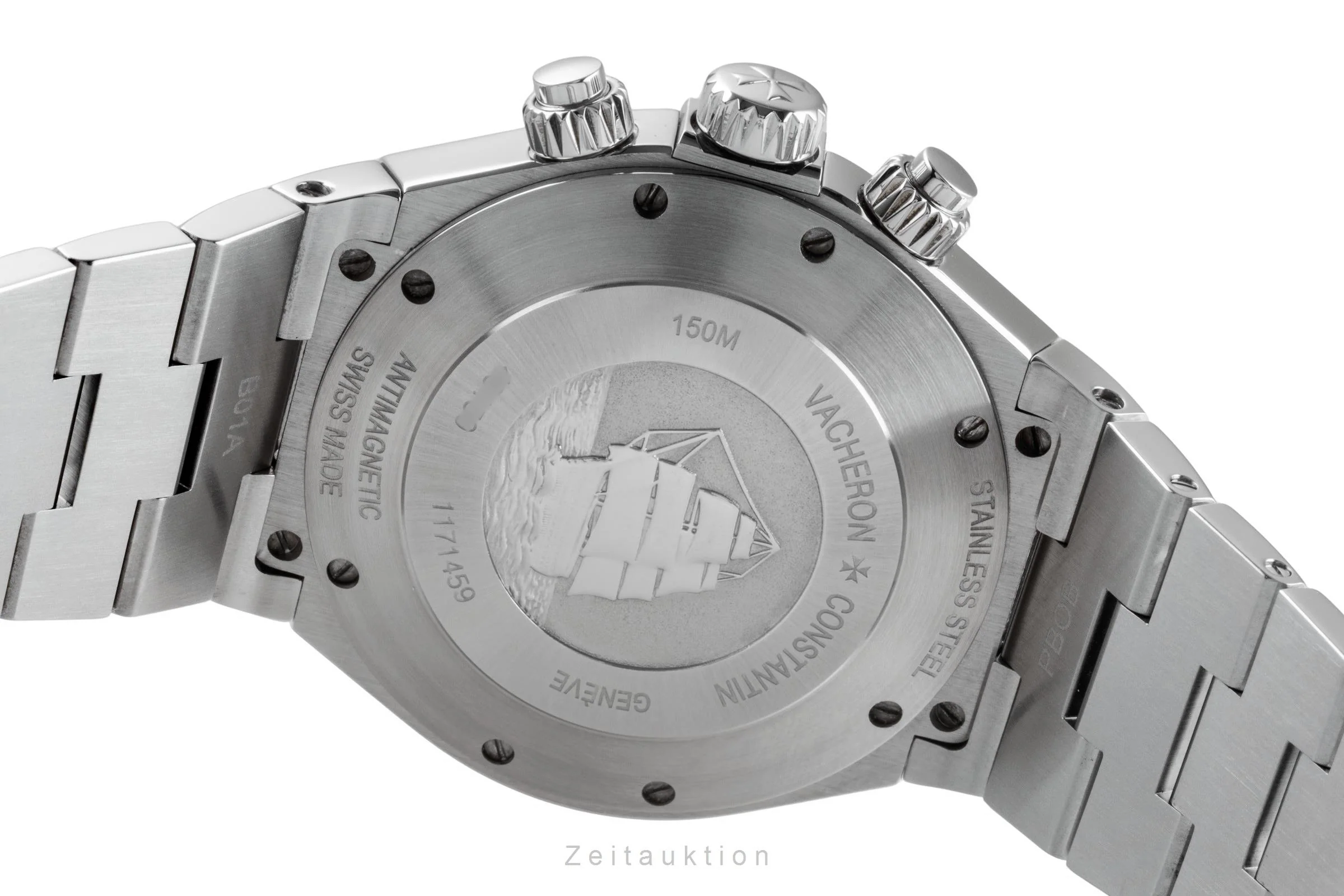 Vacheron & Constantin Overseas chronograph steel automatic men's watch 49150/B01A-9097  [2505687] - Image 12