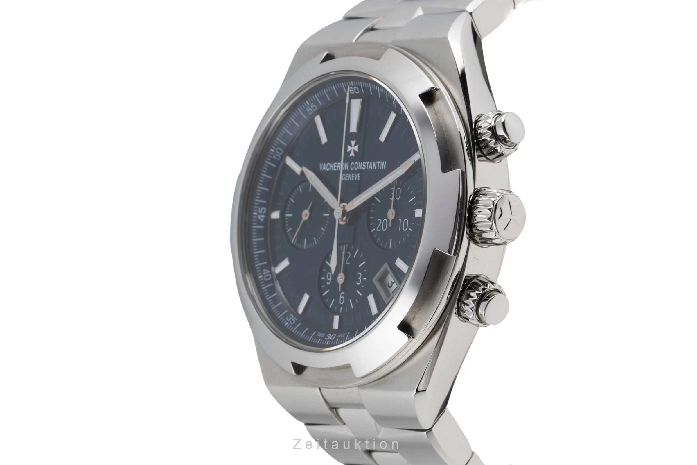 Vacheron & Constantin Overseas chronograph steel automatic men's watch 5500V/110A-B148 LP: 38600EUR  [2506710] - Image 7