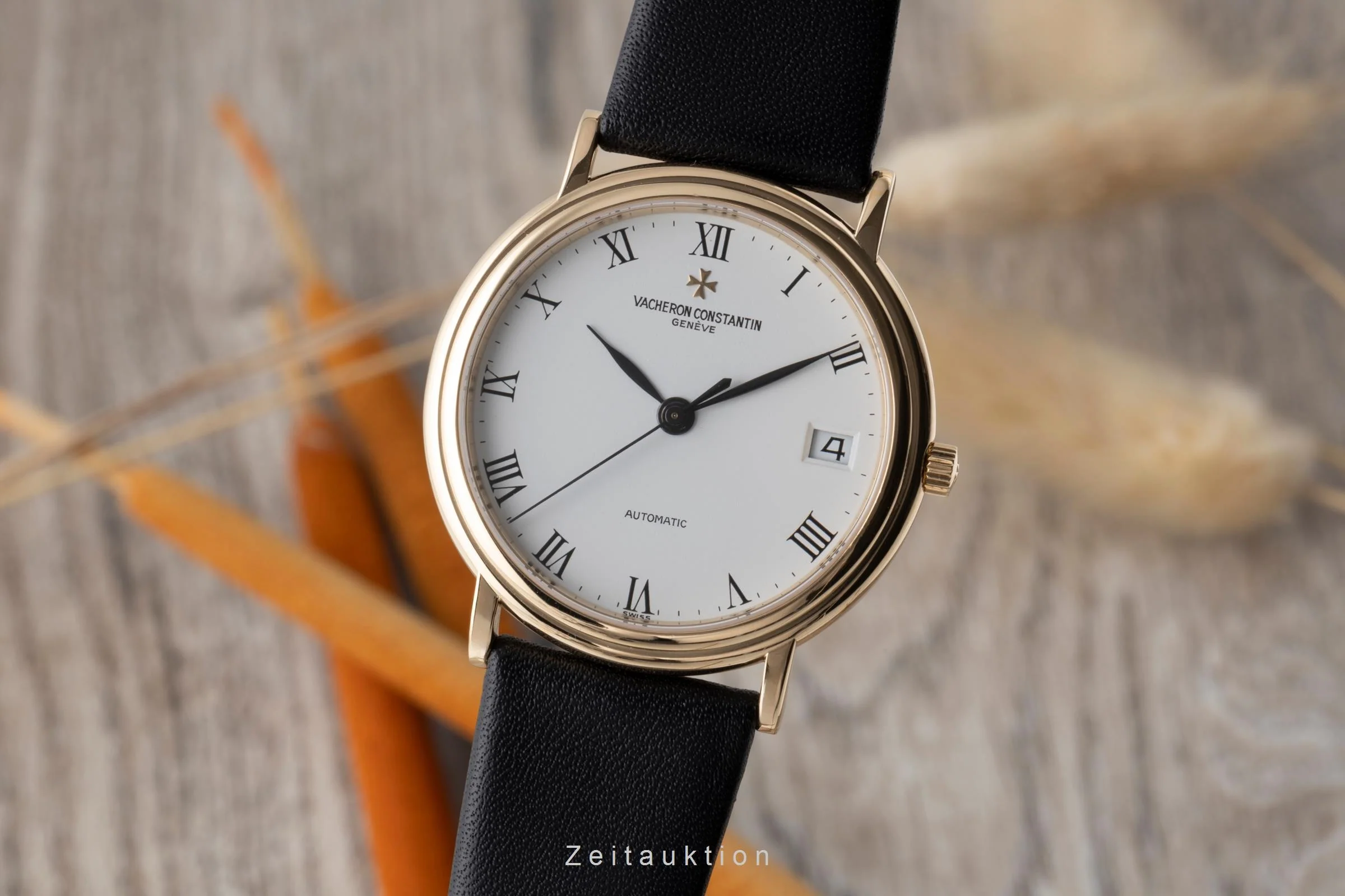 Vacheron & Constantin Patrimony 18 ct gold automatic men's watch 47014/000J-3  [2505398] - Image 2