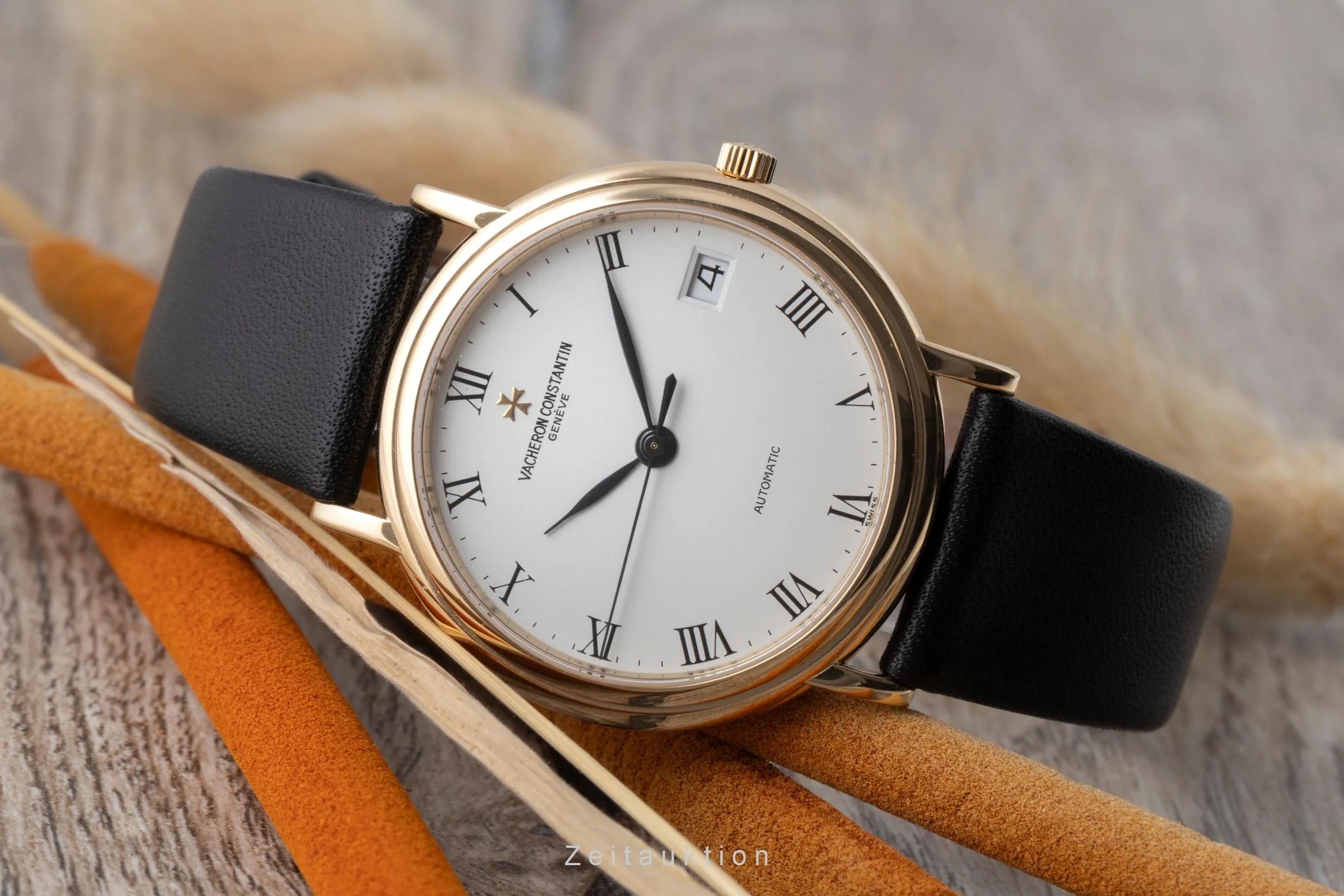 Vacheron & Constantin Patrimony 18 ct gold automatic men's watch 47014/000J-3  [2505398] - Image 3