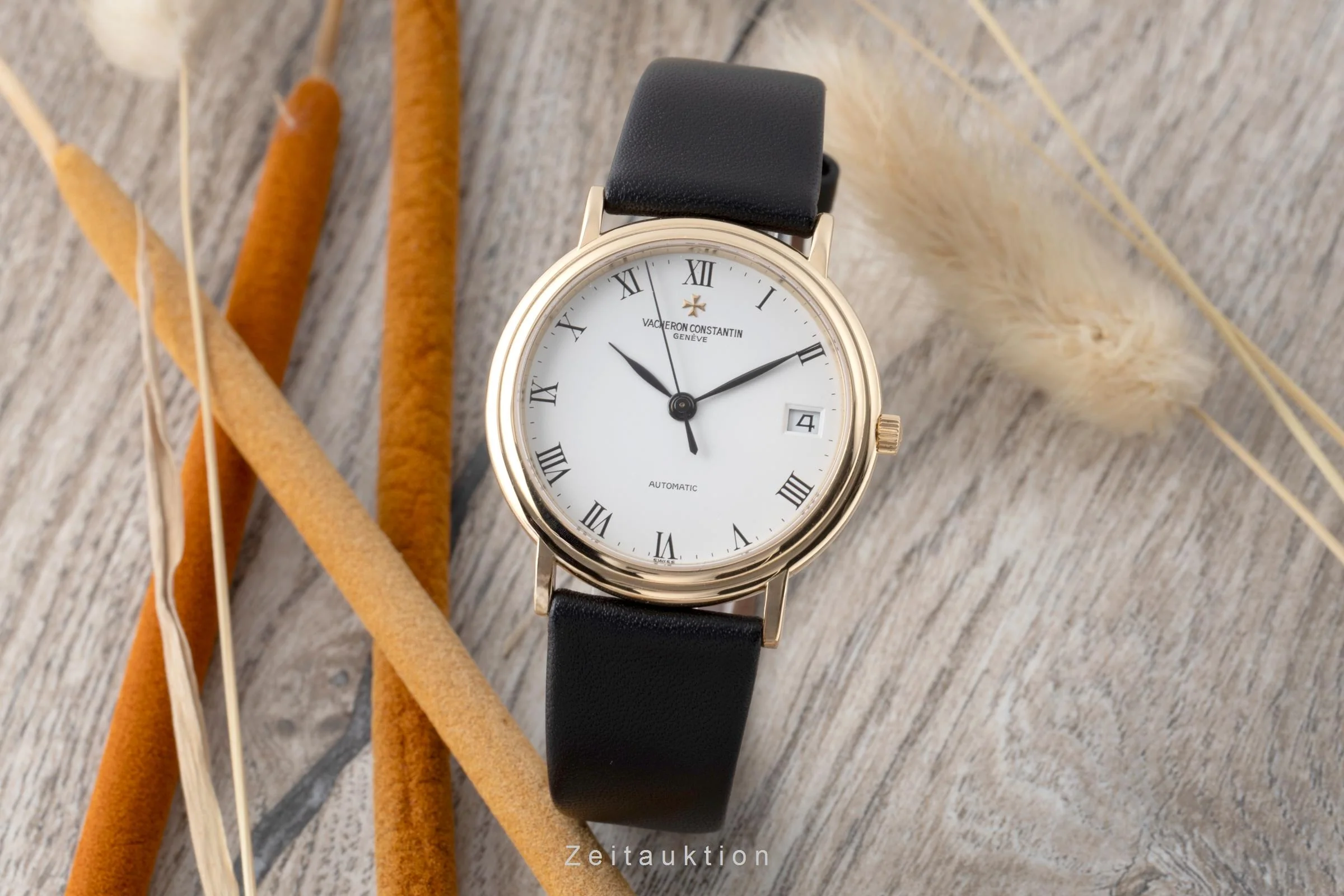 Vacheron & Constantin Patrimony 18 ct gold automatic men's watch 47014/000J-3  [2505398] - Image 4