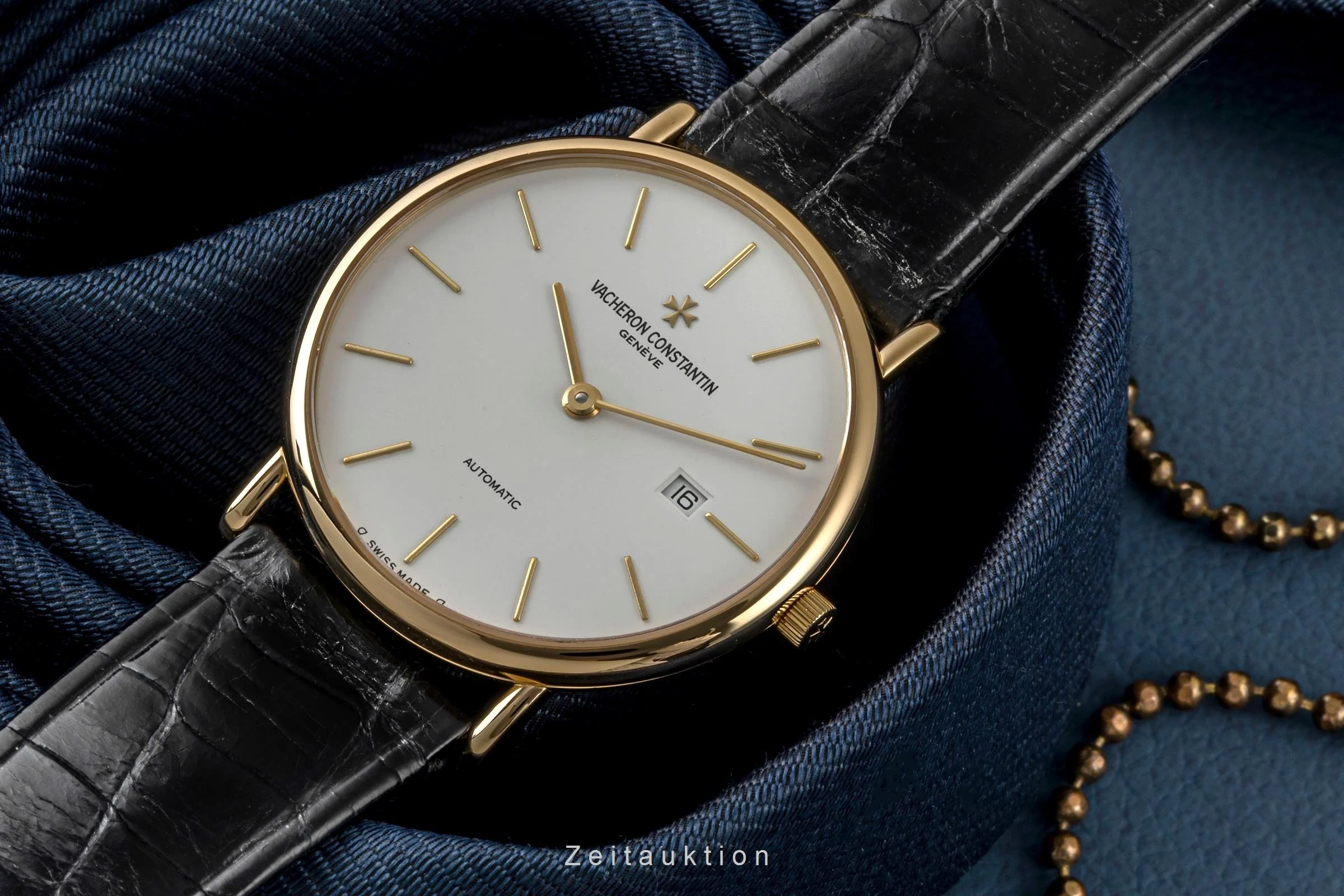 Vacheron & Constantin Patrimony 18 ct gold automatic men's watch 48002/1  [2401201] - Image 11