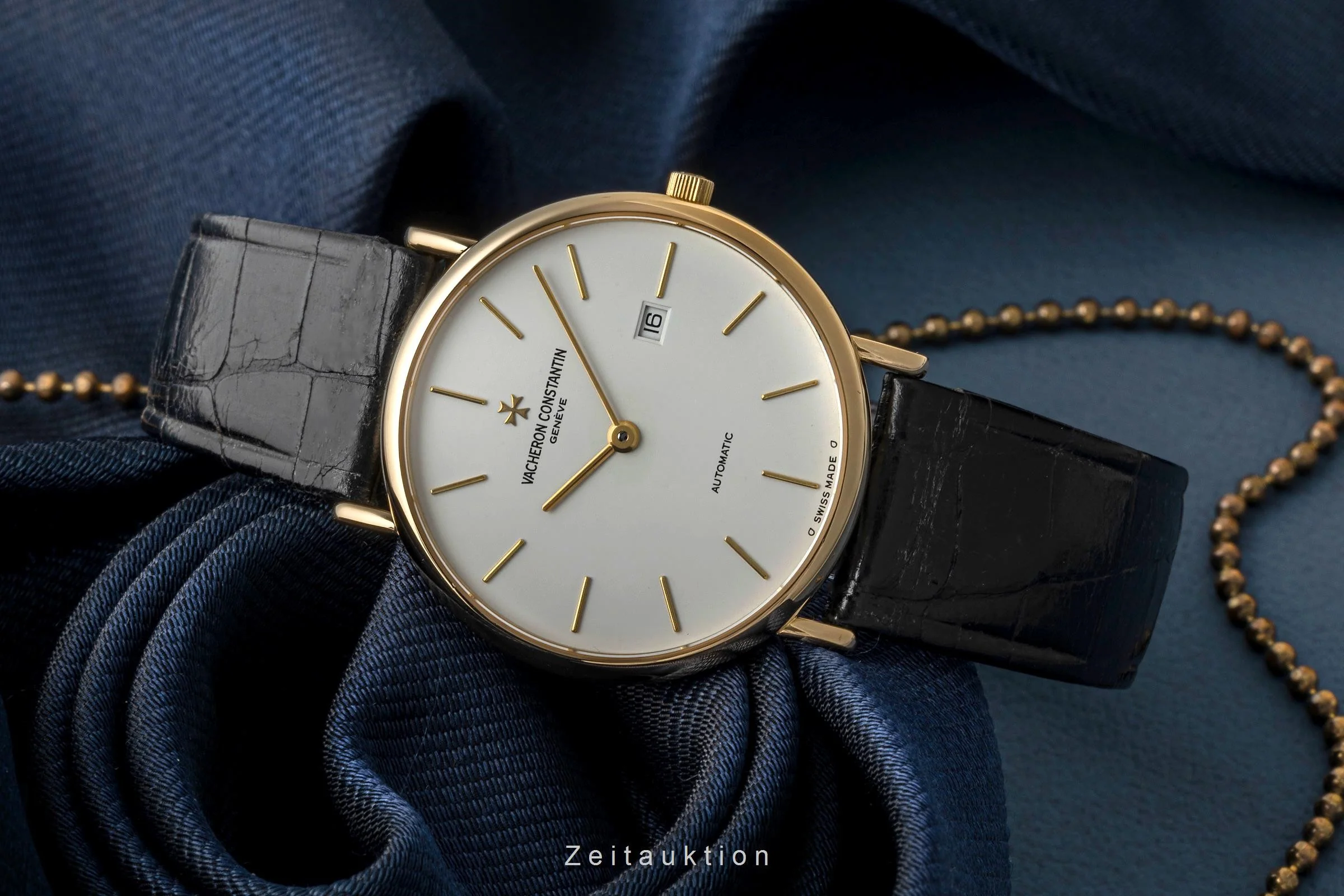 Vacheron & Constantin Patrimony 18 ct gold automatic men's watch 48002/1  [2401201] - Image 3