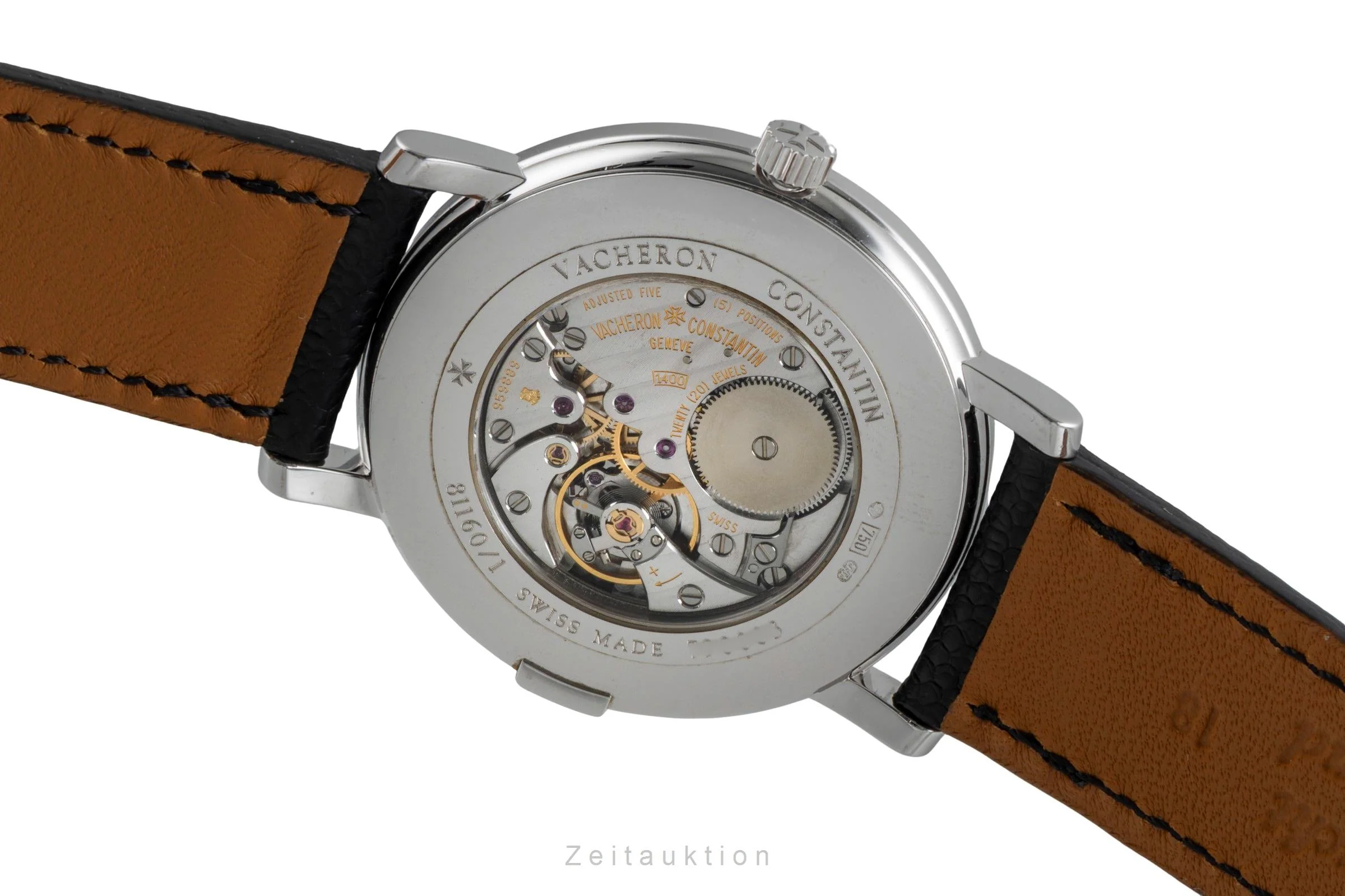 Vacheron & Constantin Patrimony 18 ct white gold manual winding men's watch 81160/000G  [2506972] - Image 13