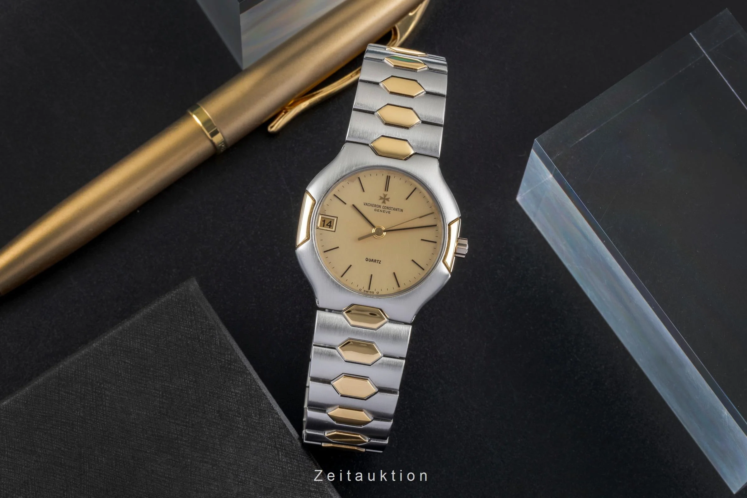 Vacheron & Constantin steel / gold quartz unisex 73001/946 Vintage  [2507313] - Image 4