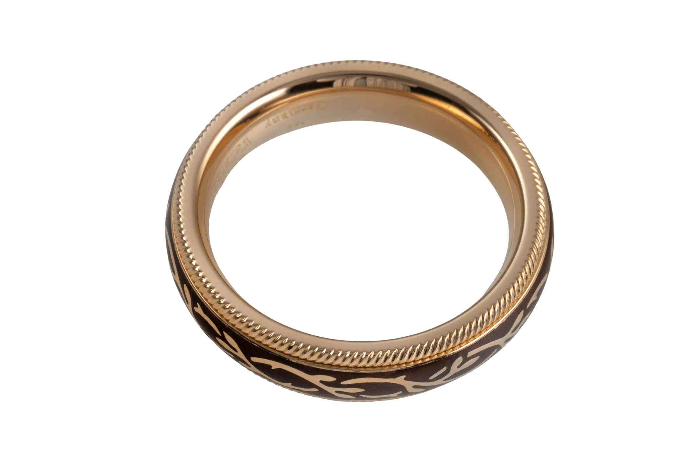 Wellendorff ring Nougat Fantasie rotating ring 18k (0.750) gold Size 54 B&P [KL25998] - Image 11