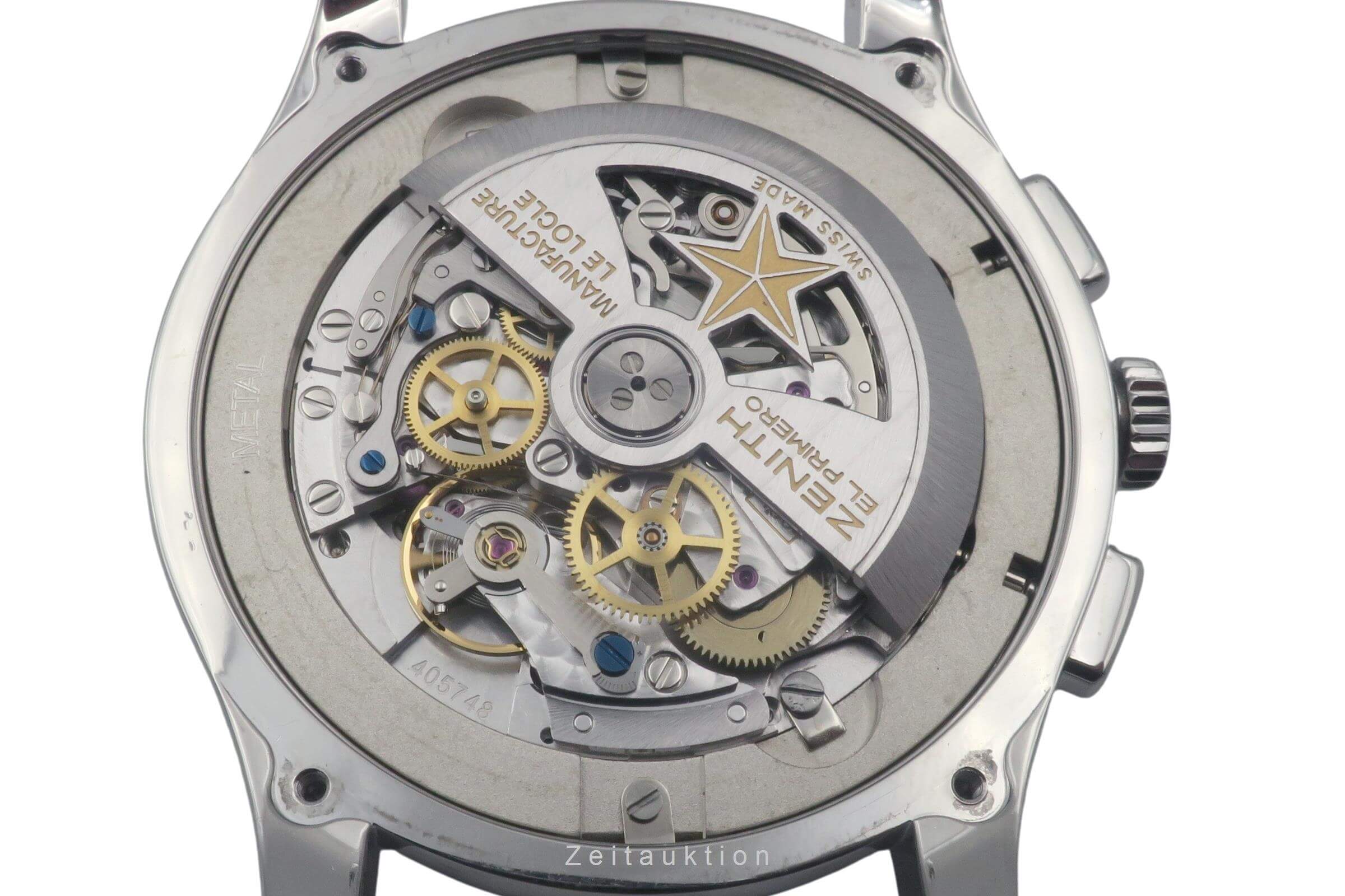 Zenith Captain chronograph steel automatic men's watch 03.2110.400/01.C498 LP: 12300EUR  [2500498] - Image 14