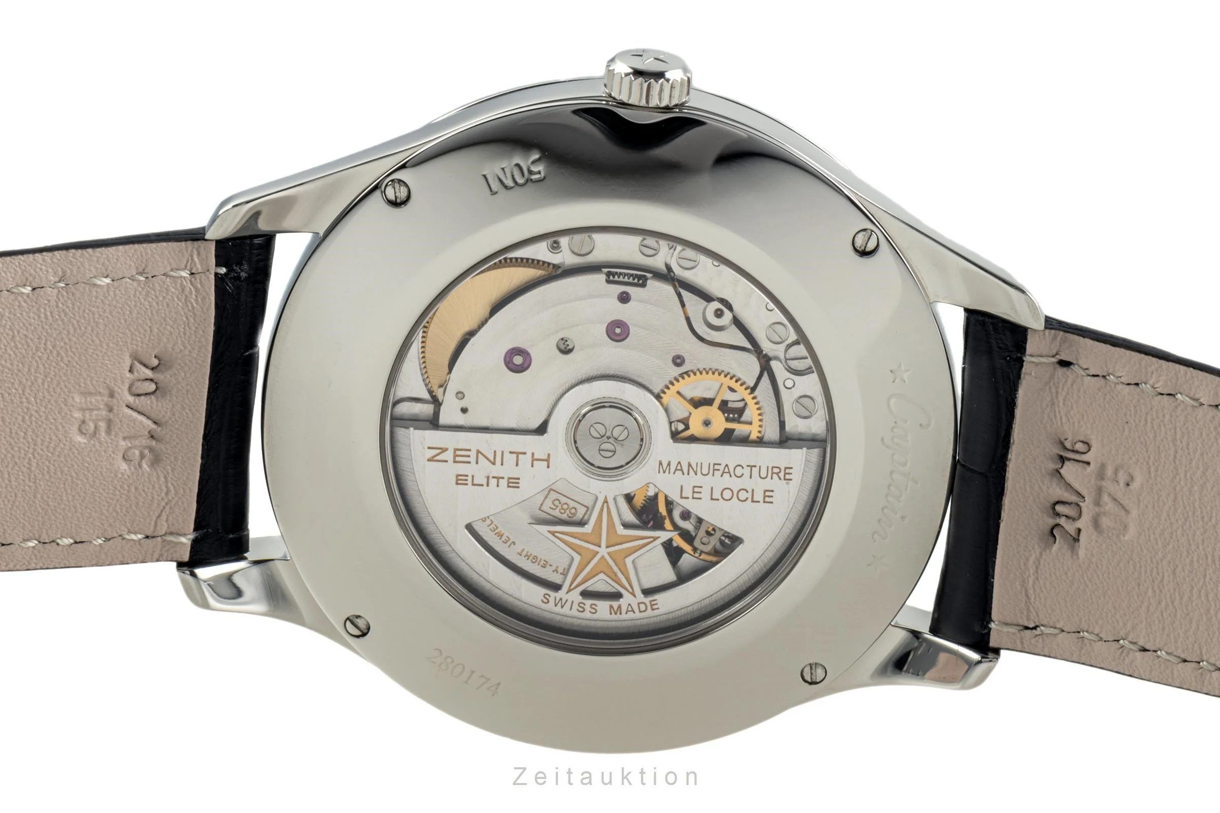 Zenith Captain steel automatic men's watch 03.2122.685 LP: 6400EUR  [2303905] - Image 10