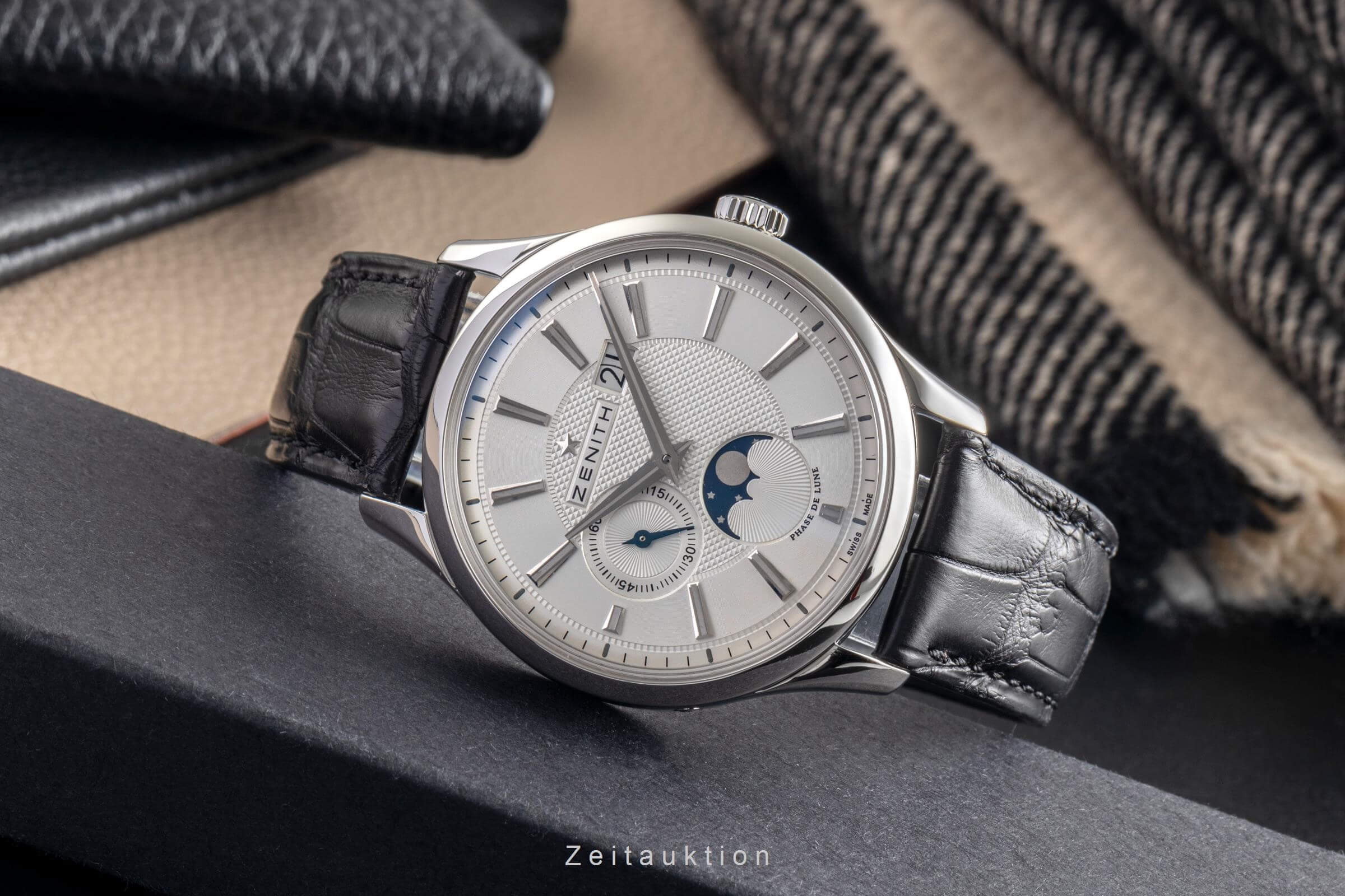 Zenith Captain steel automatic men's watch 03.2140.691  [2501148] - Image 3