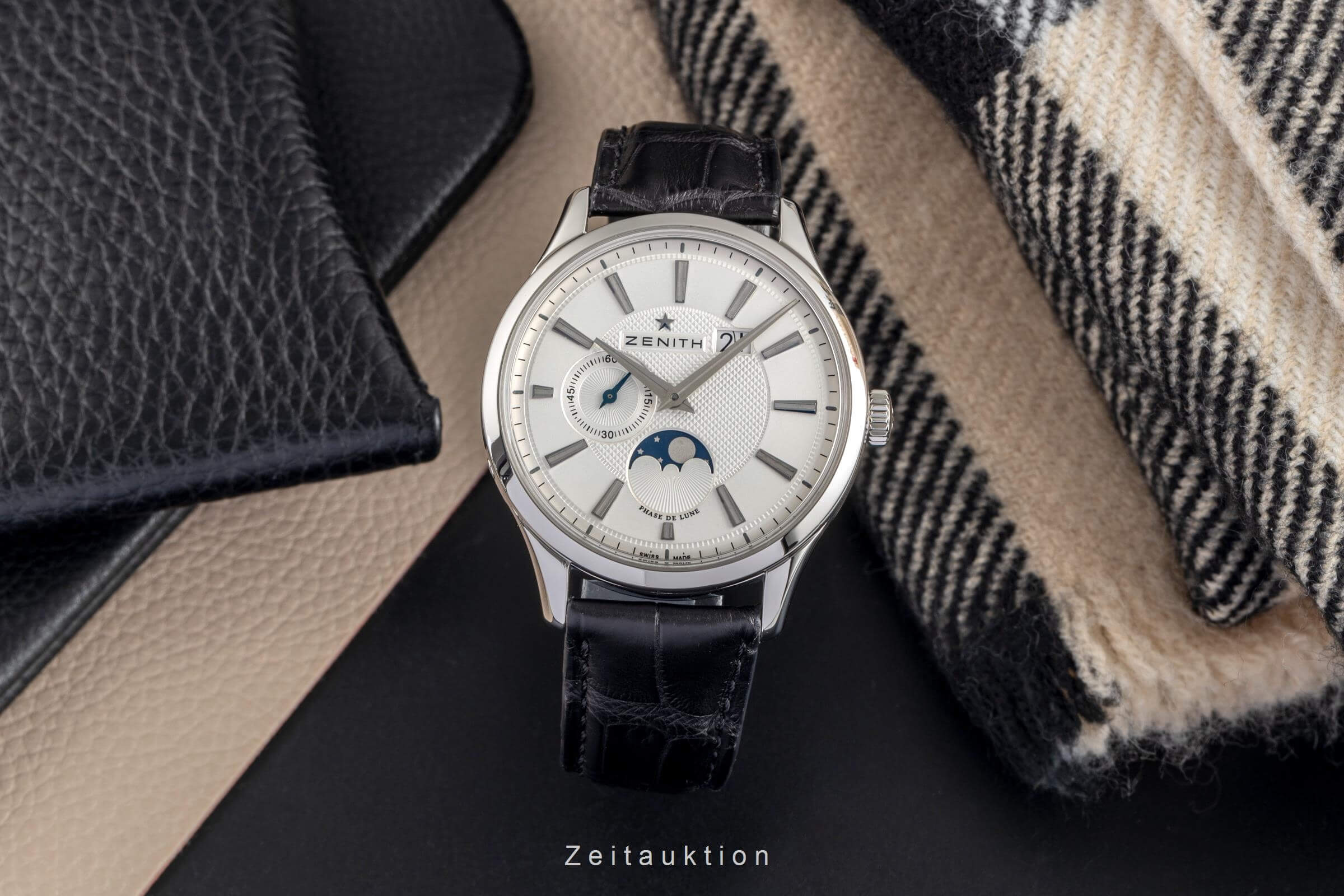 Zenith Captain steel automatic men's watch 03.2140.691  [2501148] - Image 4
