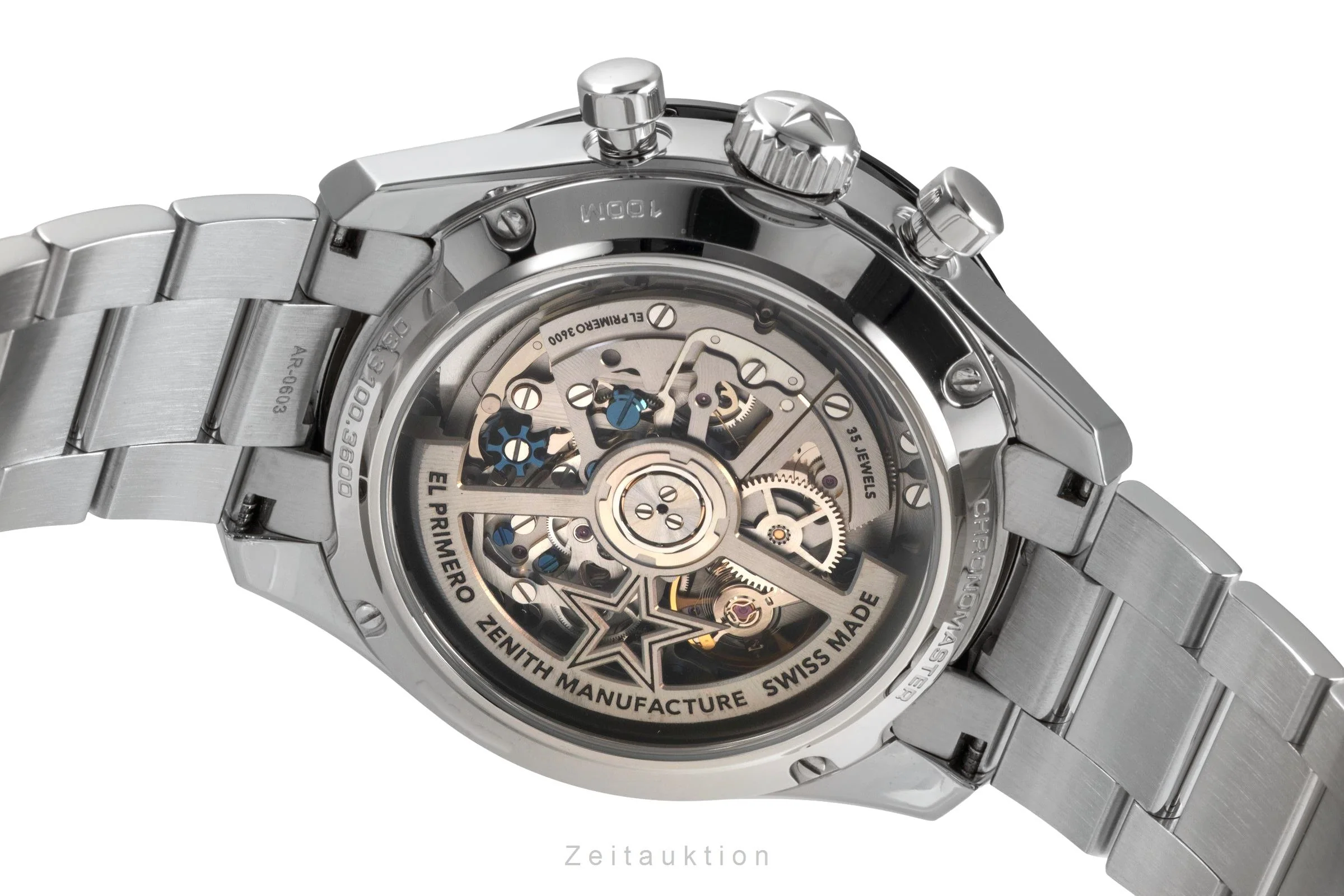 Zenith Chronomaster chronograph steel automatic men's watch 03.3100.3600/21.M3100	 LP: 11800EUR  [2503253] - Image 11