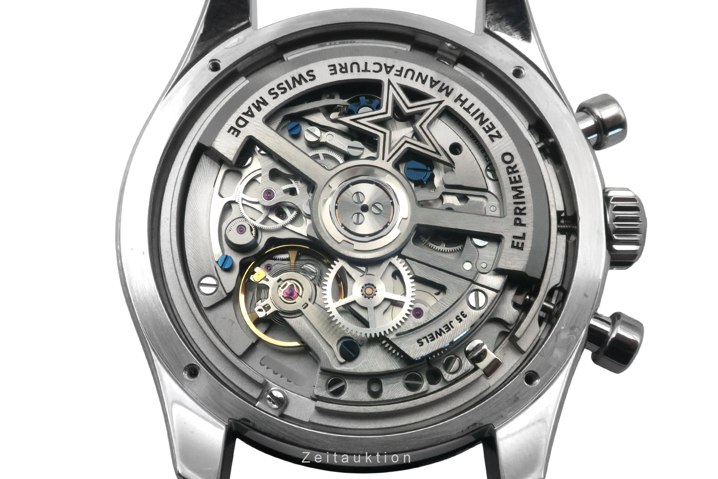 Zenith Chronomaster chronograph steel automatic men's watch 03.3100.3600/21.M3100	 LP: 11800EUR  [2503253] - Image 15