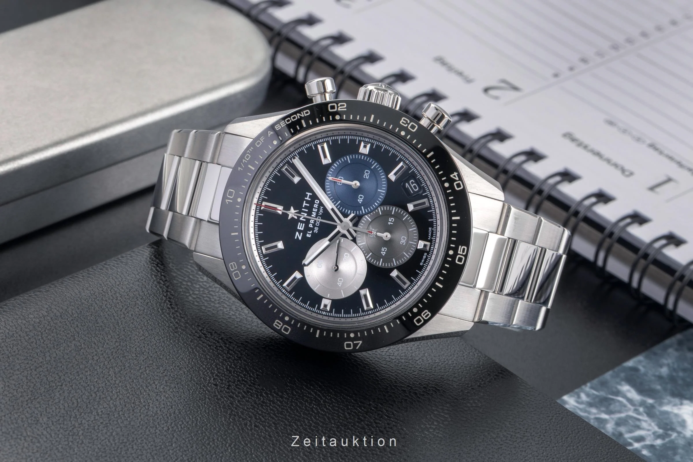 Zenith Chronomaster chronograph steel automatic men's watch 03.3100.3600/21.M3100	 LP: 11800EUR  [2503253] - Image 3