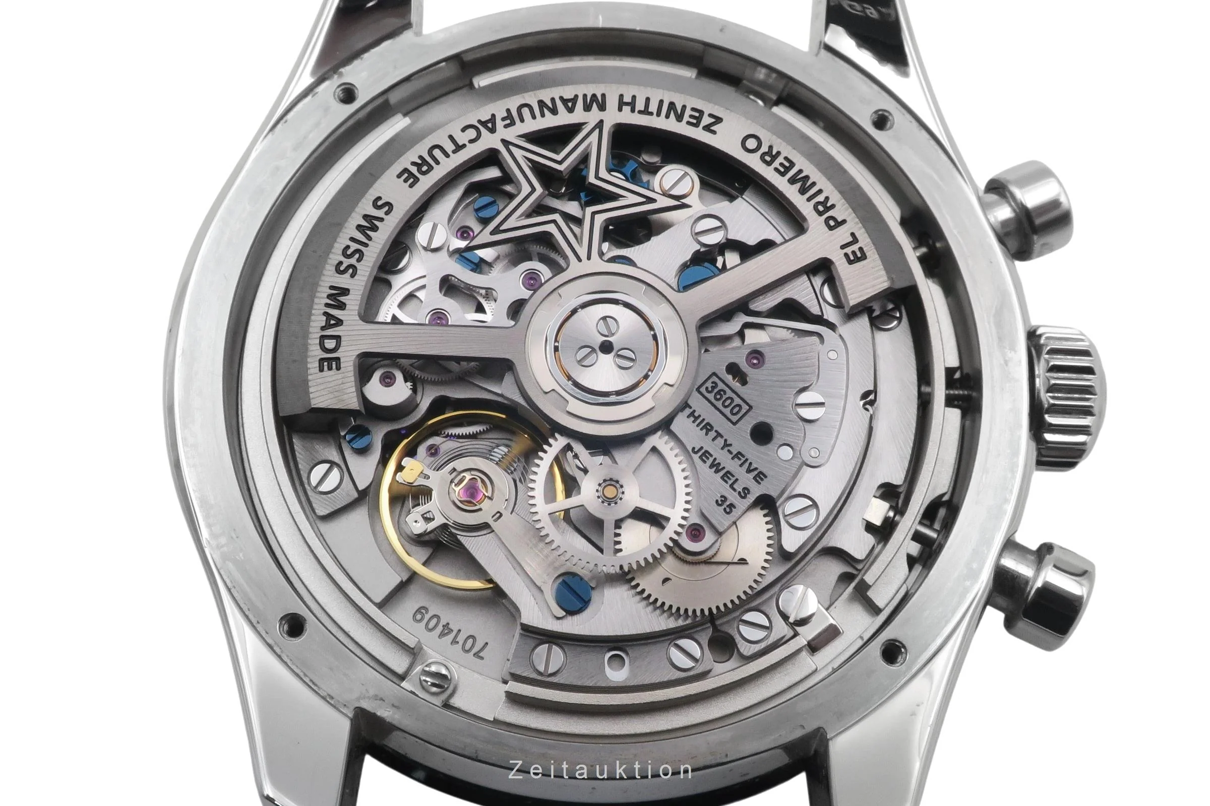 Zenith Chronomaster chronograph steel automatic men's watch 03.3100.3600/21.M3100 LP: 12200EUR  [2600124] - Image 14