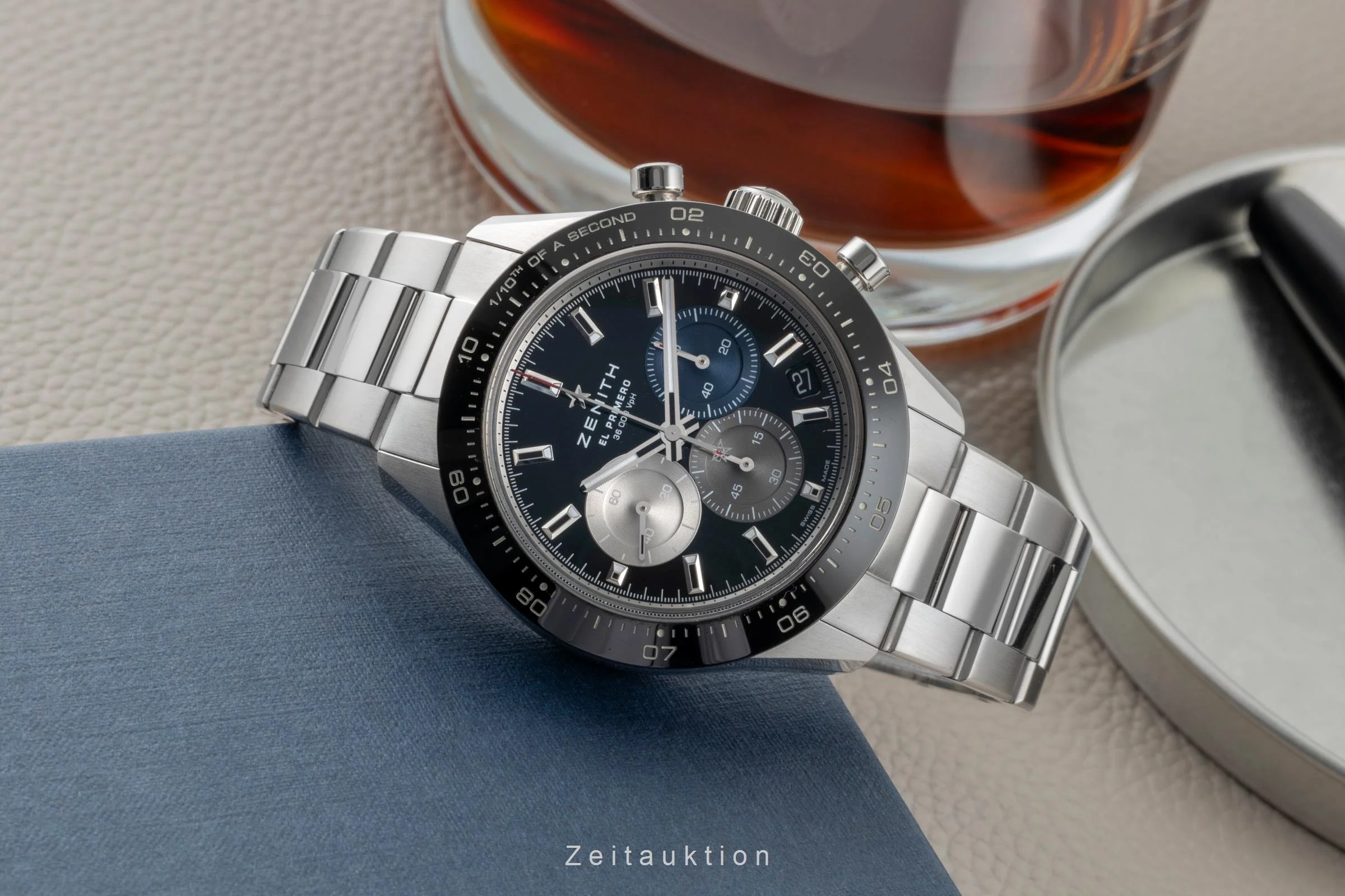 Zenith Chronomaster chronograph steel automatic men's watch 03.3100.3600/21.M3100 LP: 12200EUR  [2600124] - Image 3