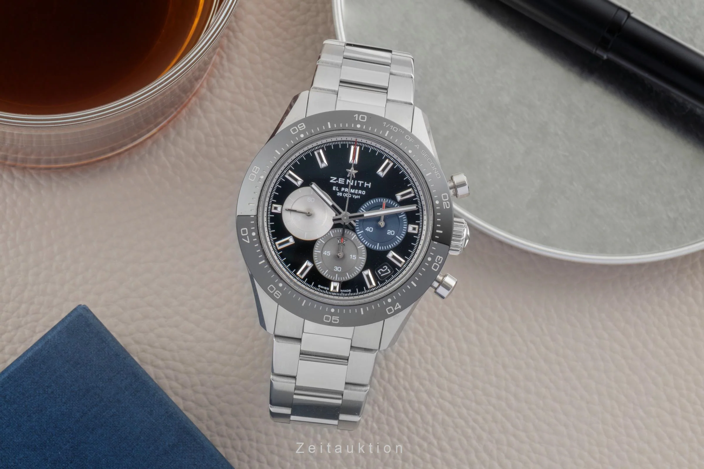 Zenith Chronomaster chronograph steel automatic men's watch 03.3100.3600/21.M3100 LP: 12200EUR  [2600124] - Image 4